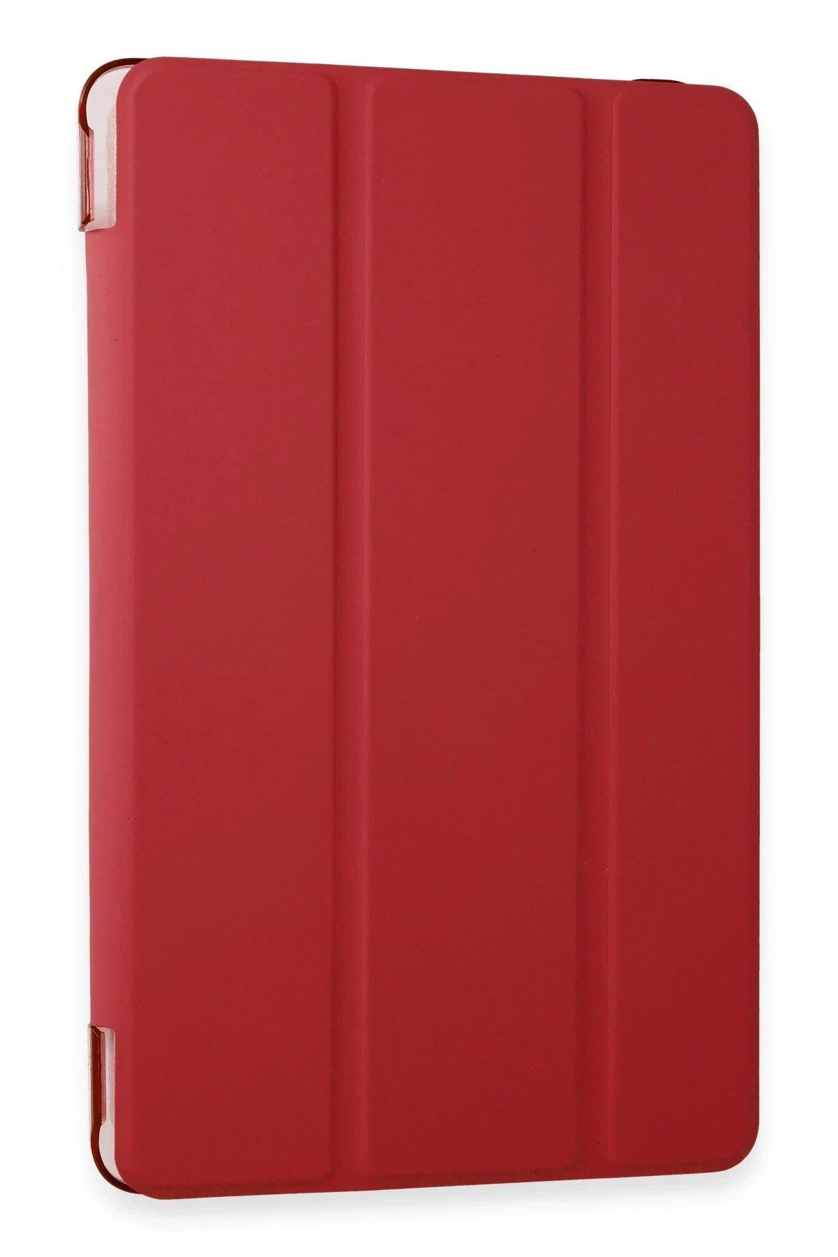 Newface Samsung Galaxy Tab A9 Kılıf Tablet Smart Kılıf - Kırmızı