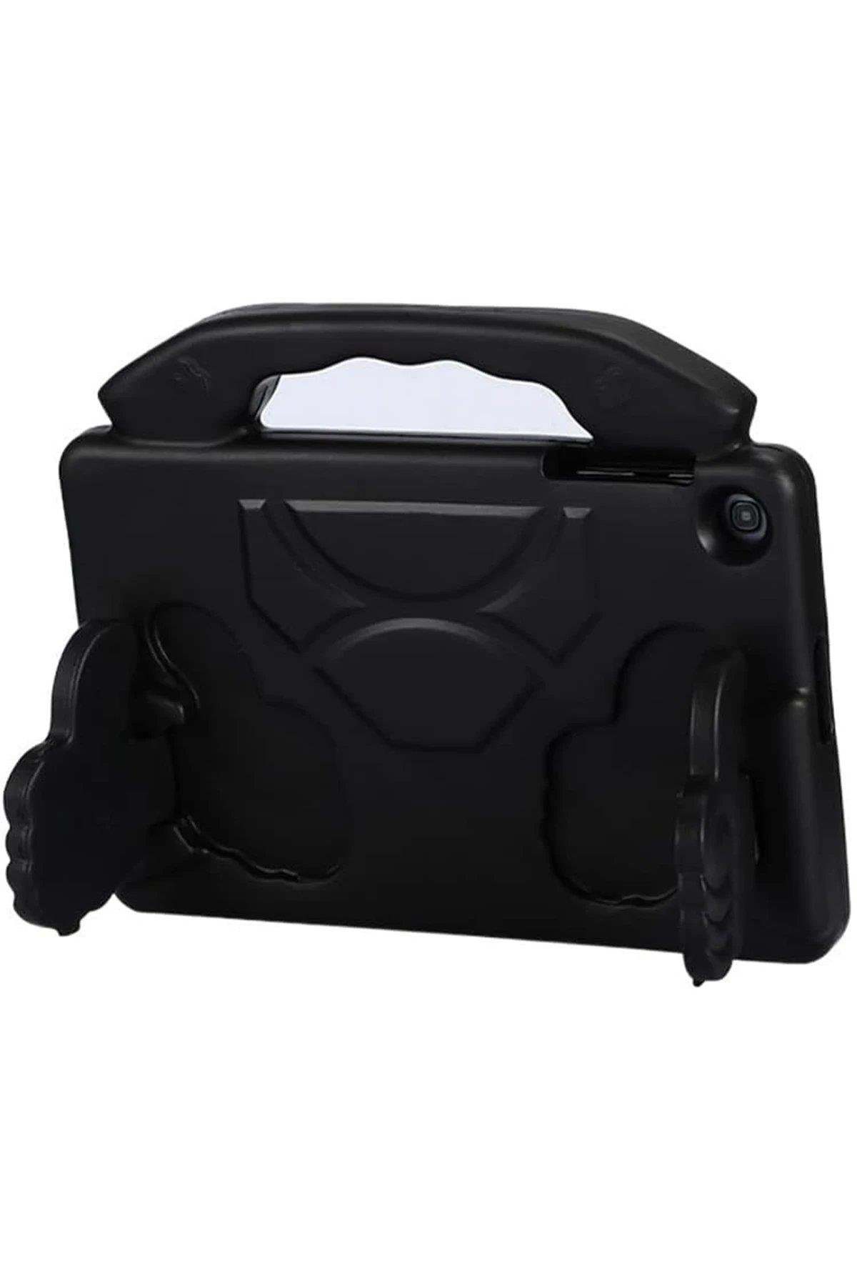 Newface Samsung Galaxy Tab A9 Plus Kılıf Like Stantlı Tablet Silikon - Siyah