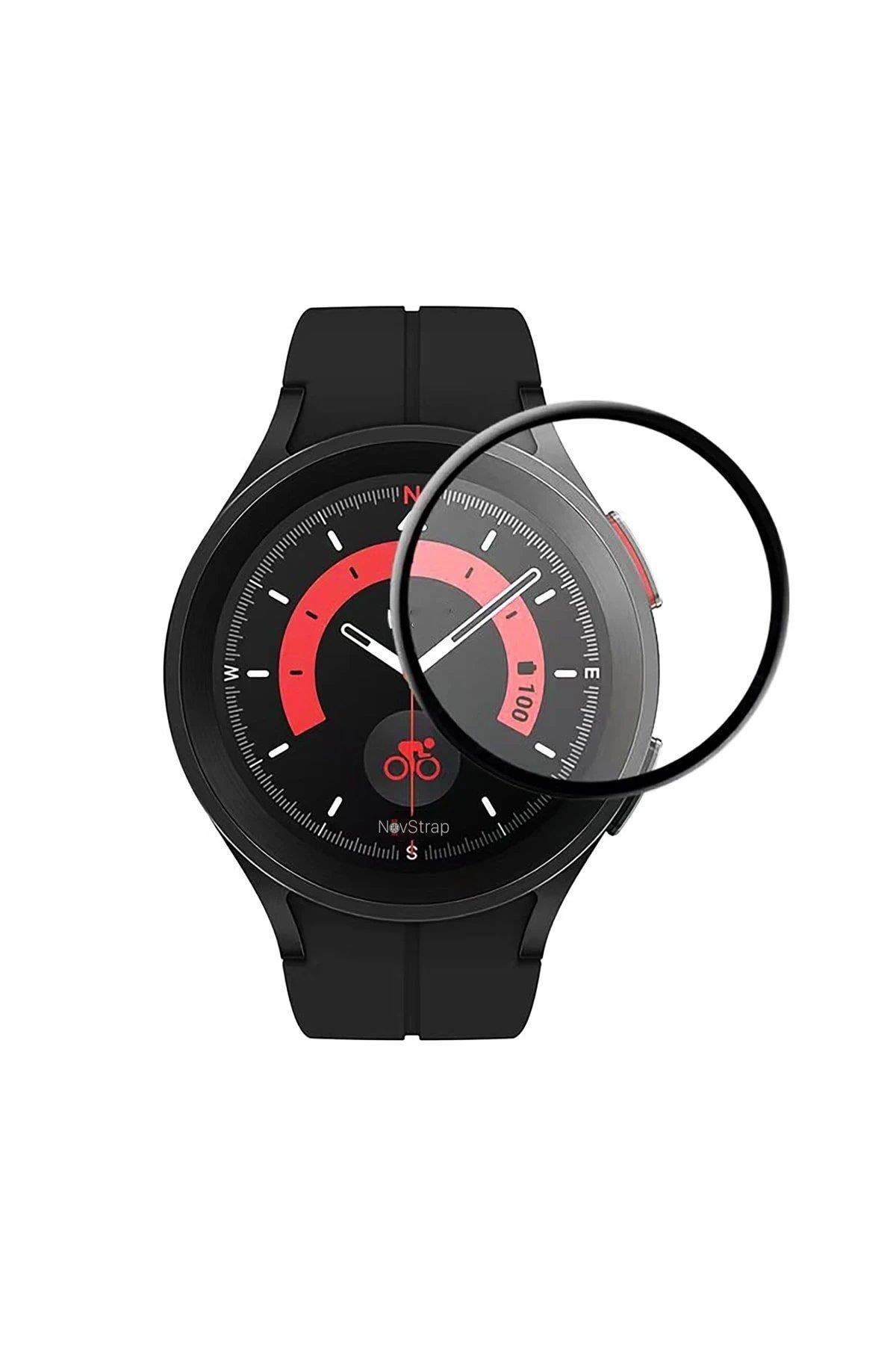 Newface Samsung Galaxy Watch 4 42mm Polymer Nano Ekran Koruyucu - Şeffaf