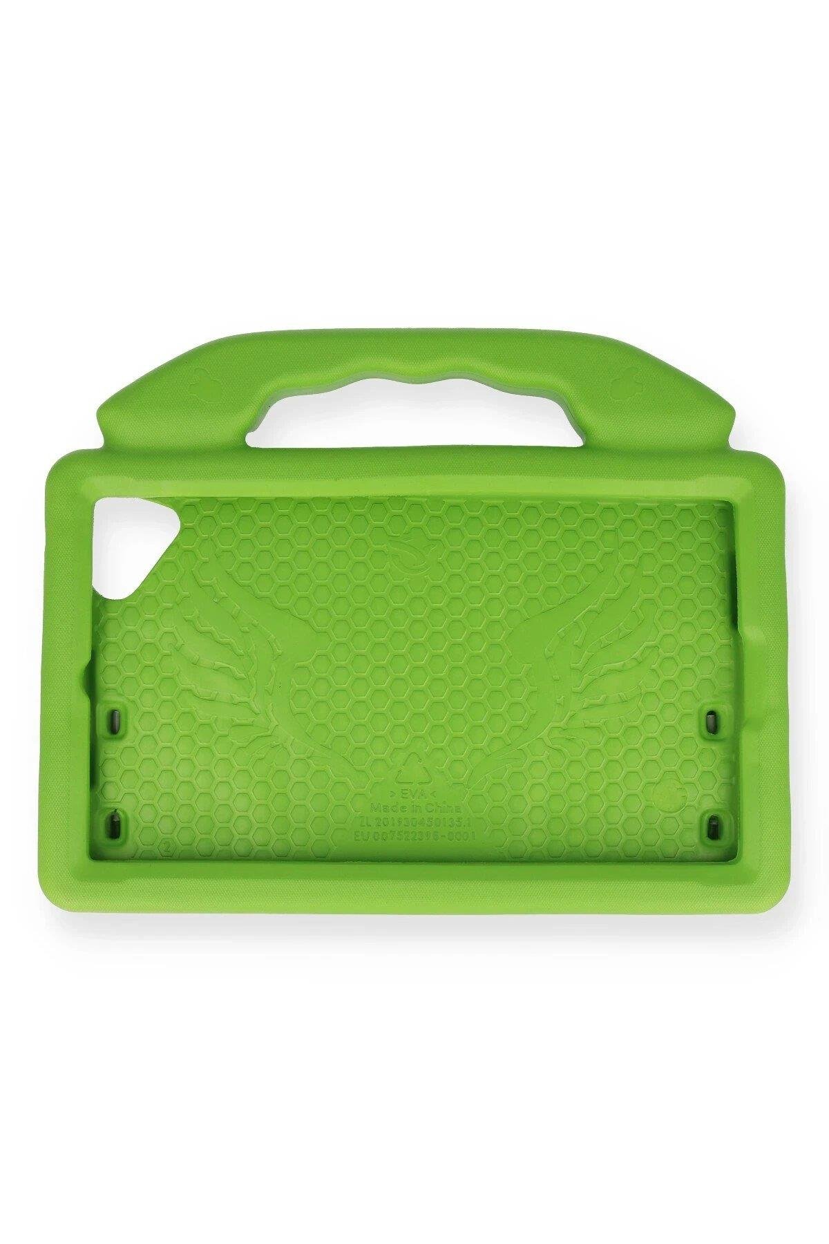 Newface Samsung Galaxy X200 Tab A8 10.5 Kılıf Like Stantlı Tablet Silikon - Yeşil