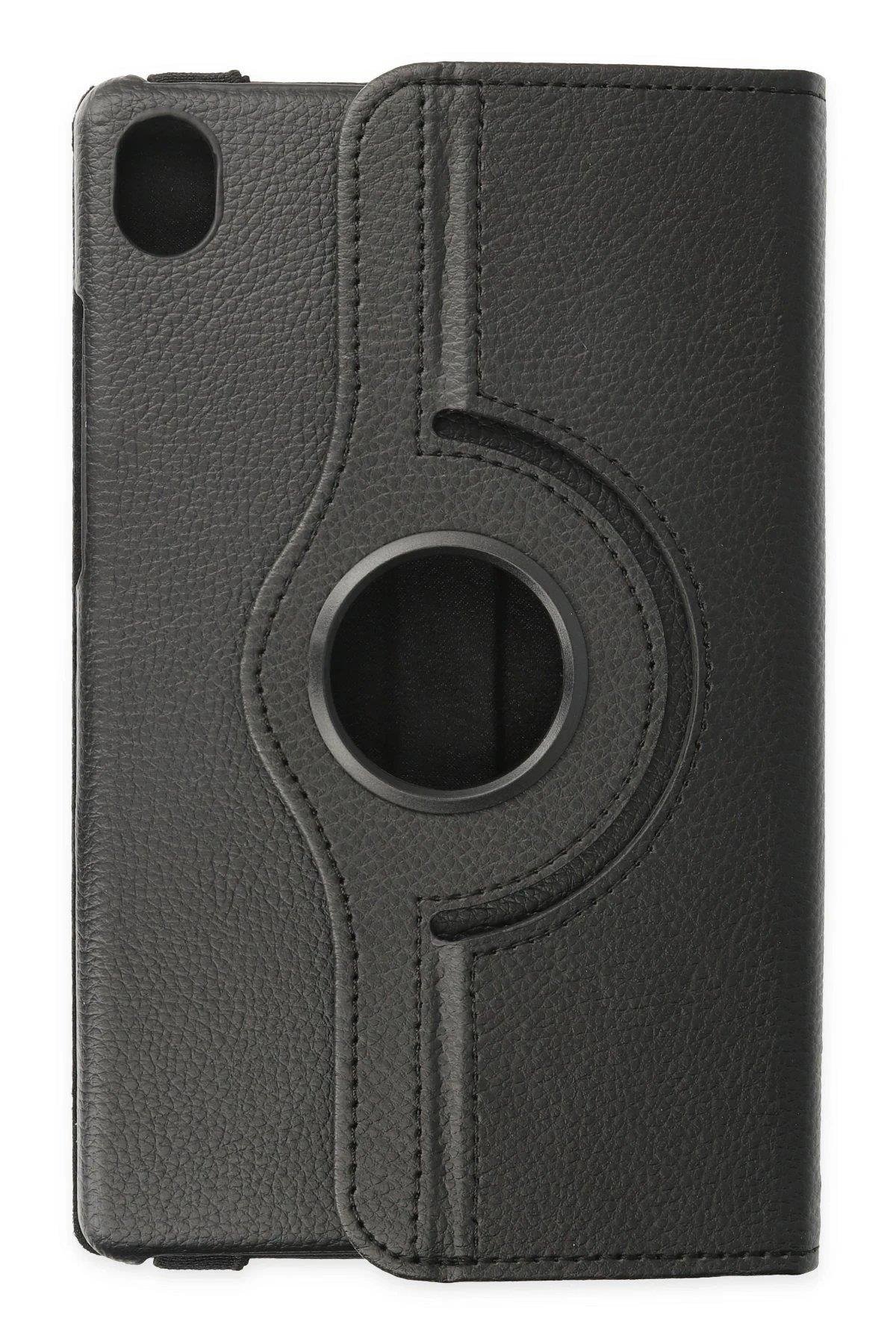 Newface Samsung Galaxy X510 Tab S9 FE 11 Kılıf 360 Tablet Deri Kılıf - Siyah