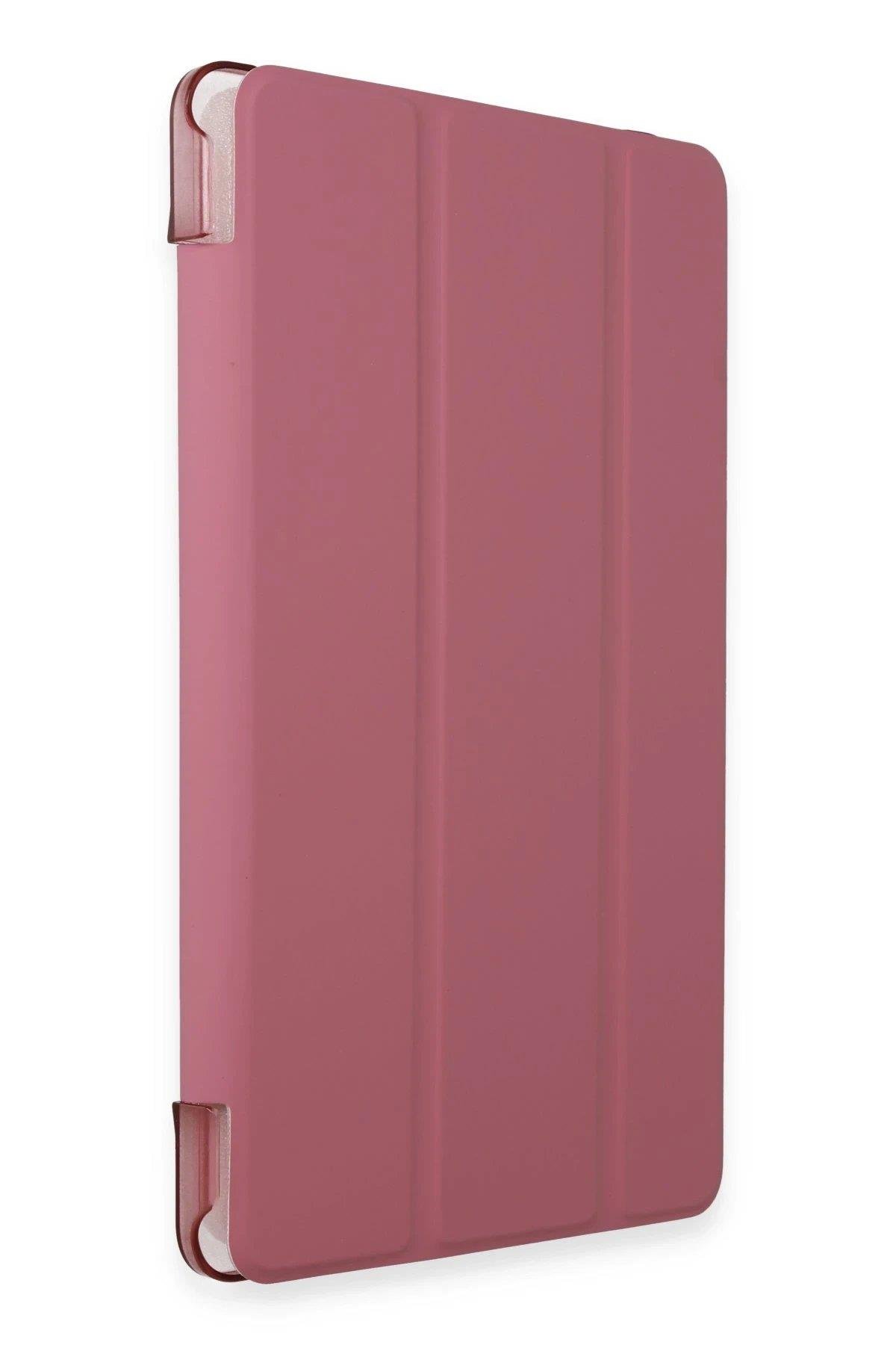Newface Samsung Galaxy X610 Tab S9 FE Plus 12.4 Kılıf Tablet Smart Kılıf - Pembe