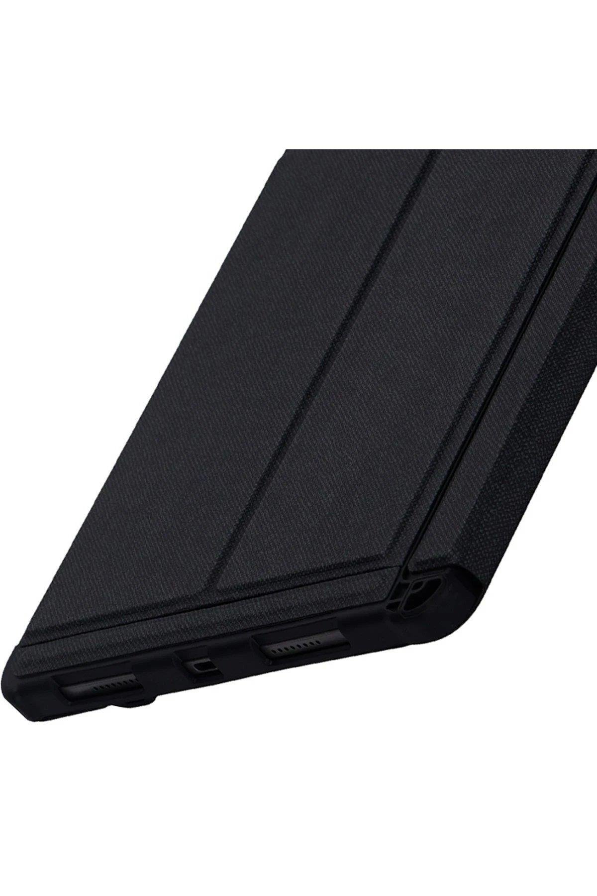 Newface T5207D iPad Pro 11 (2022) Kılıf İnter Ledli Klavyeli Tablet Kılıfı - Siyah