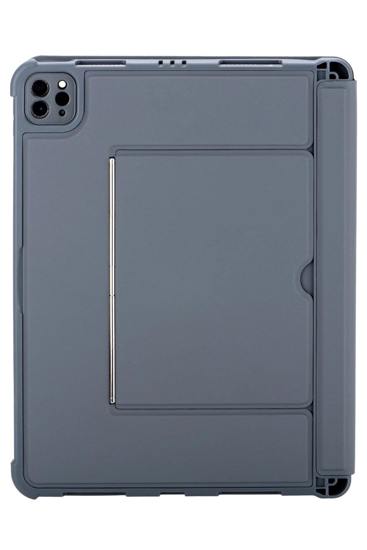 Newface T5507D iPad Pro 11 (2022) Kılıf Palermo Ledli Klavyeli Standlı Tablet Kılıfı - Siyah