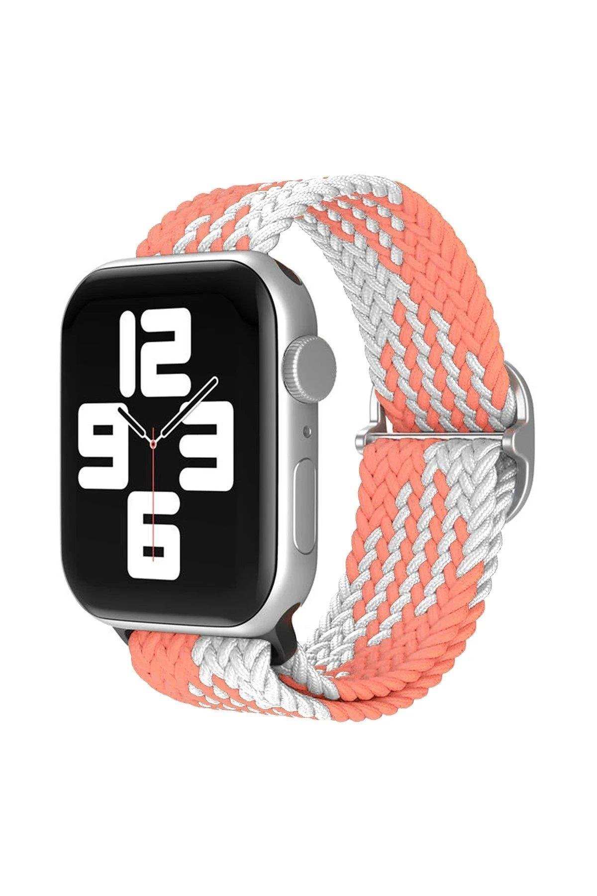 Newface Watch 22mm Star Kordon - Pembe-Beyaz