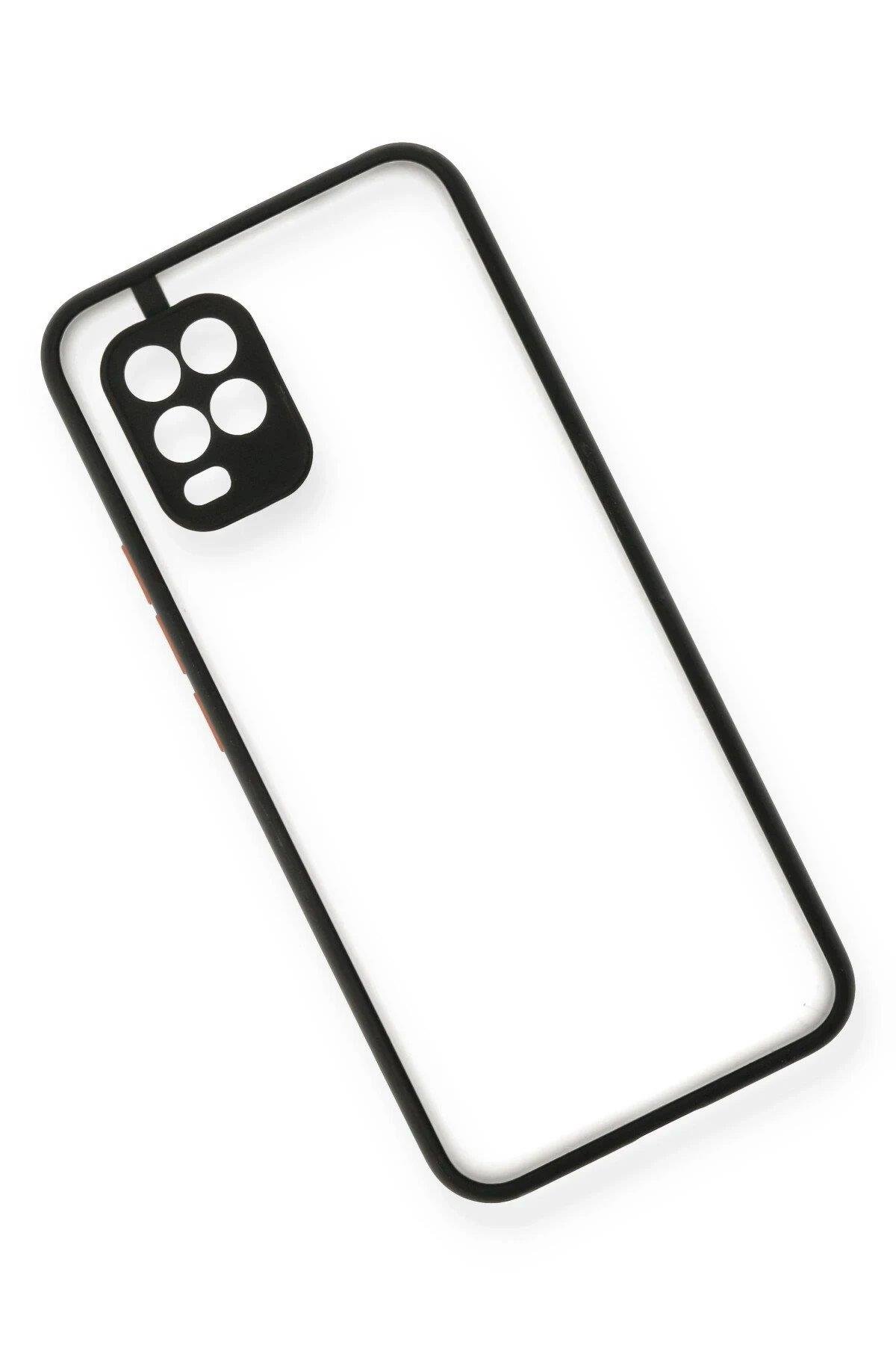 Newface Xiaomi Mi 10 Lite Kılıf Montreal Silikon Kapak - Siyah