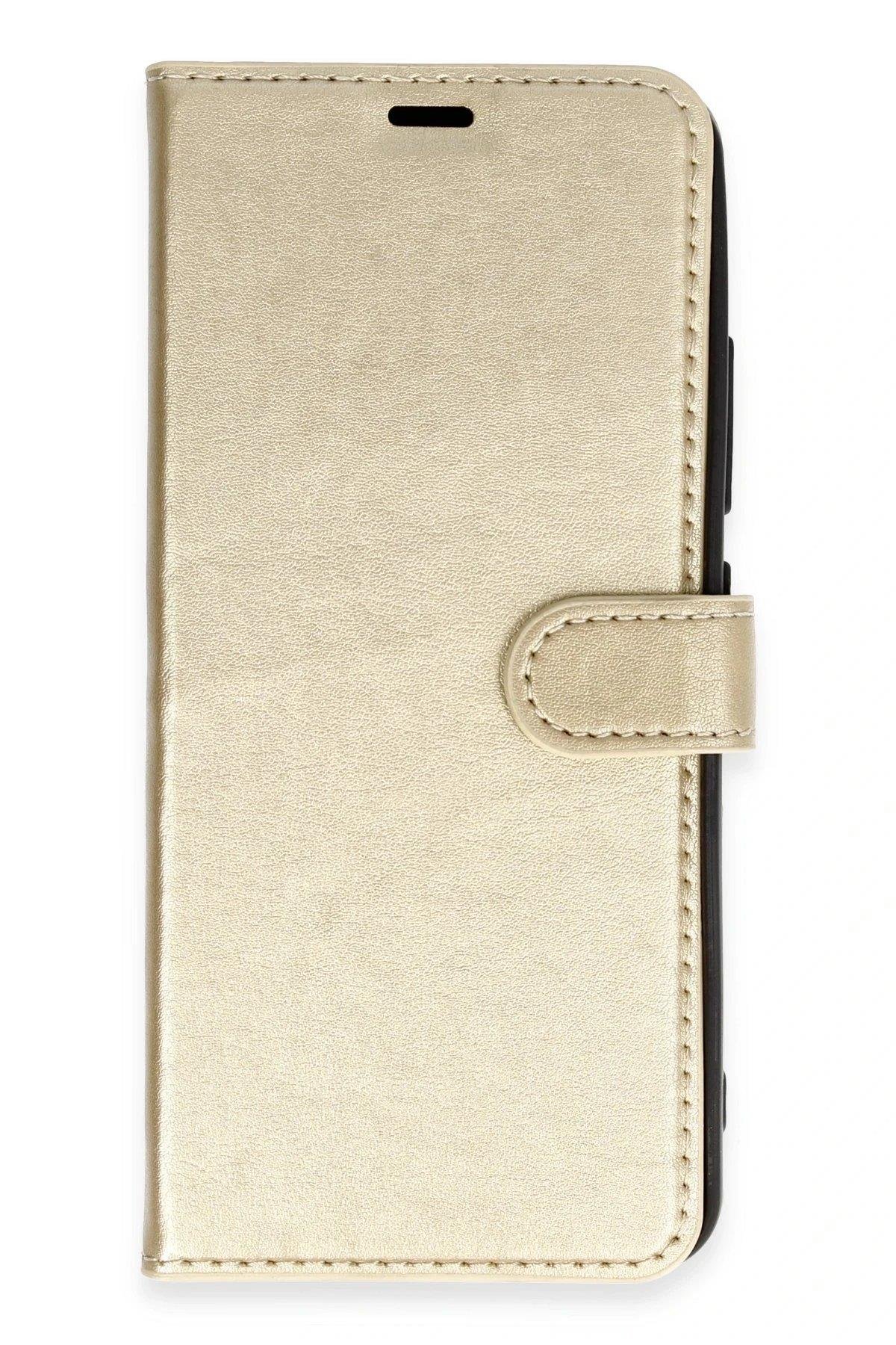 Newface Xiaomi Mi 13 Trend S Plus Kapaklı Kılıf - Gold