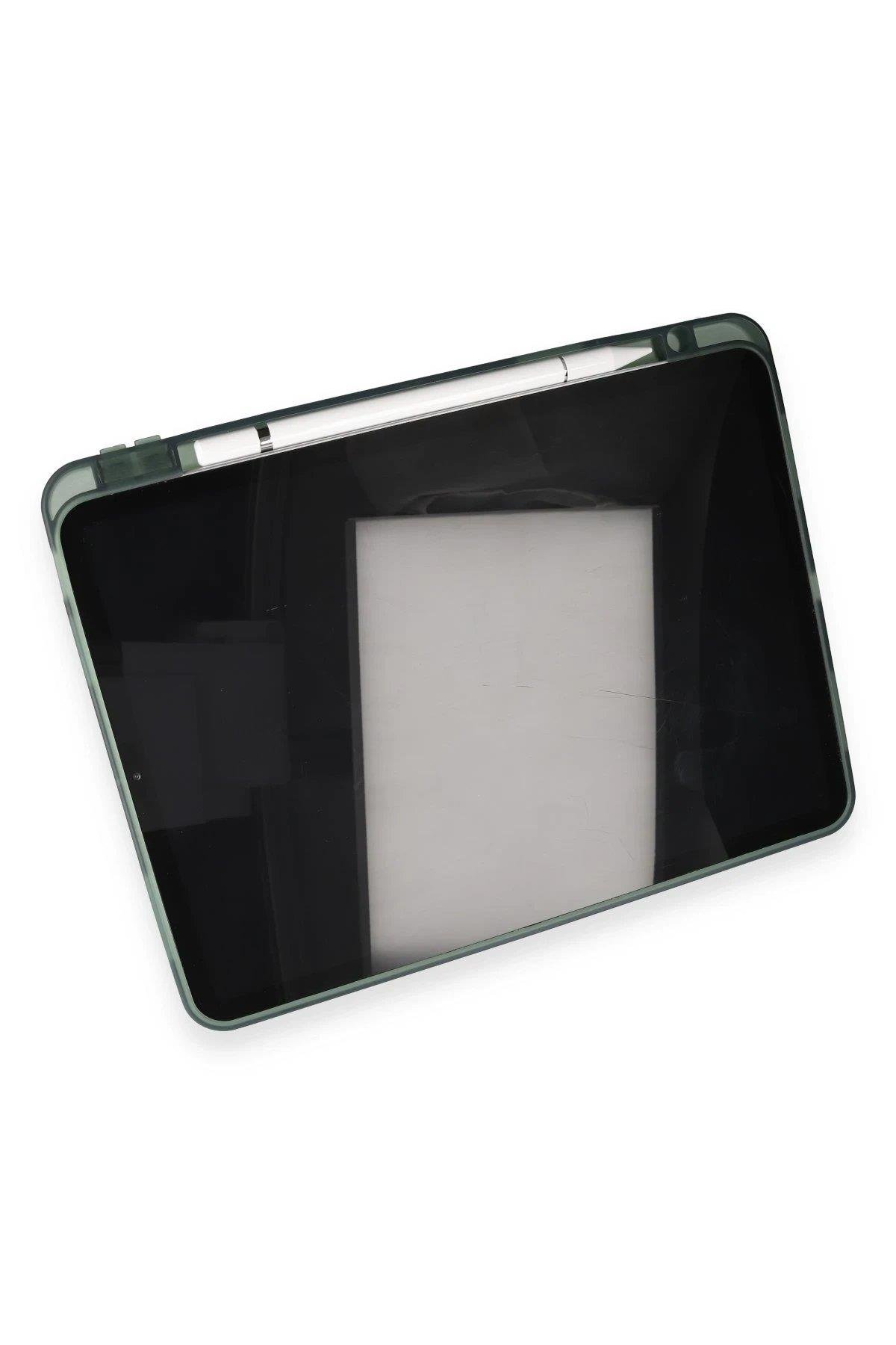 Newface Xiaomi Pad 6 Kılıf Kalemlikli Mars Tablet Kılıfı - Koyu Yeşil