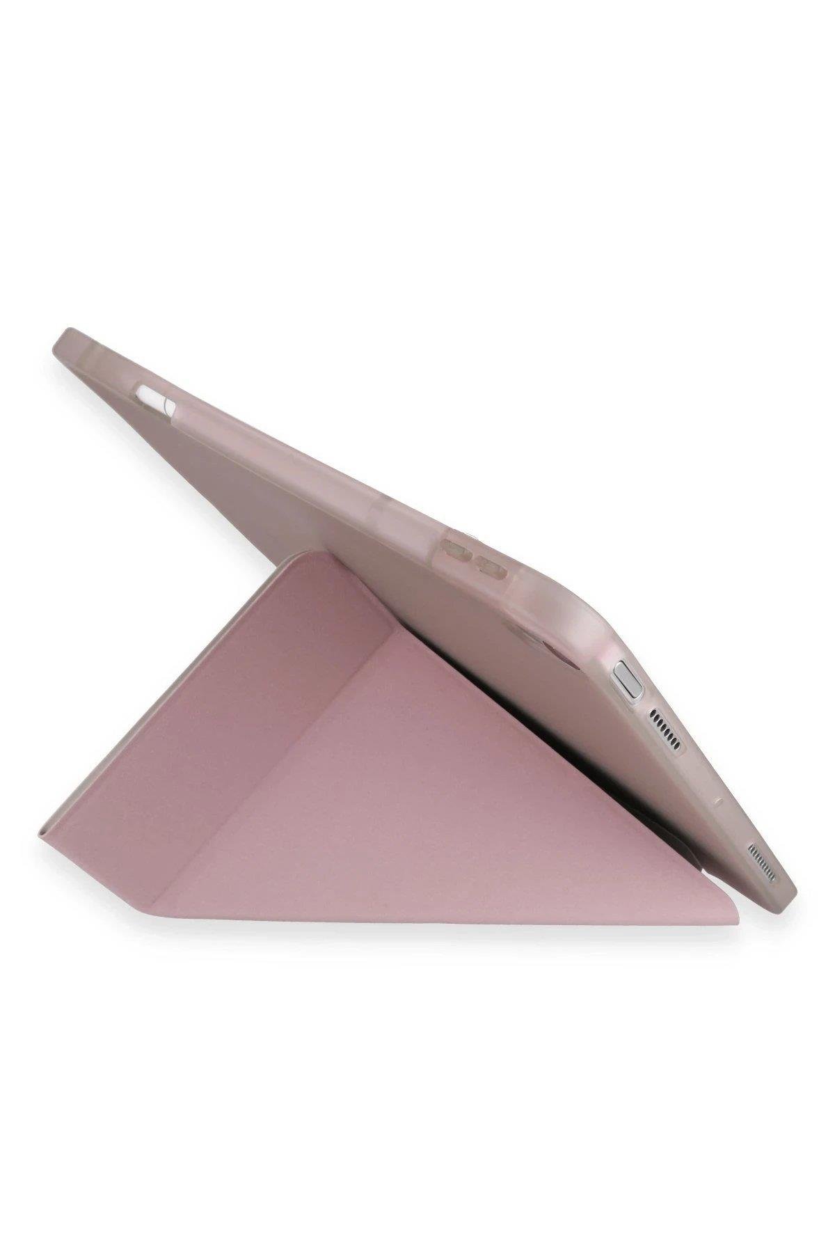 Newface Xiaomi Pad 6 Kılıf Kalemlikli Mars Tablet Kılıfı - Rose Gold