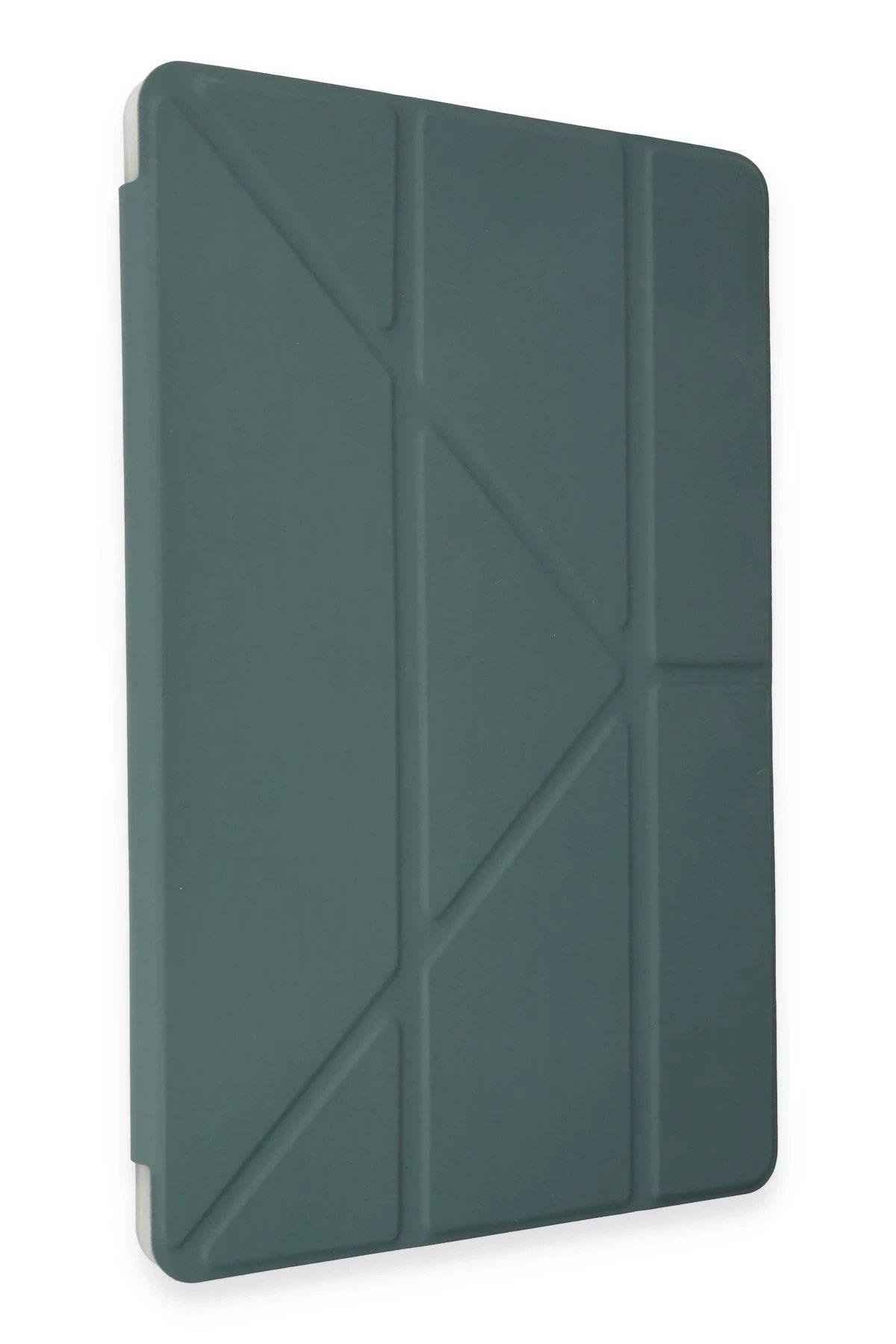 Newface Xiaomi Pad 6 Kılıf Kalemlikli Mars Tablet Kılıfı - Koyu Yeşil