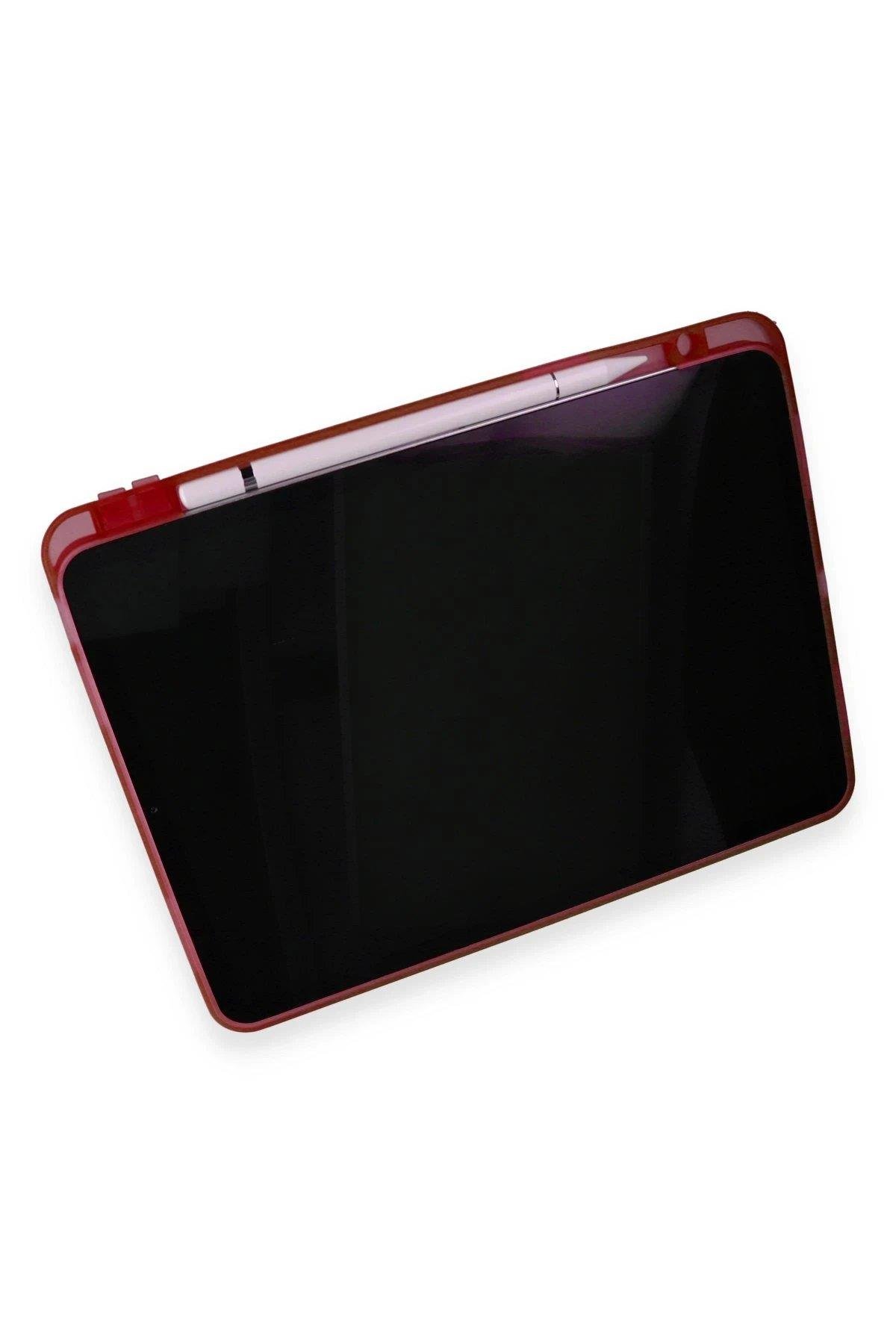 Newface Xiaomi Pad 6 Kılıf Kalemlikli Mars Tablet Kılıfı - Kırmızı