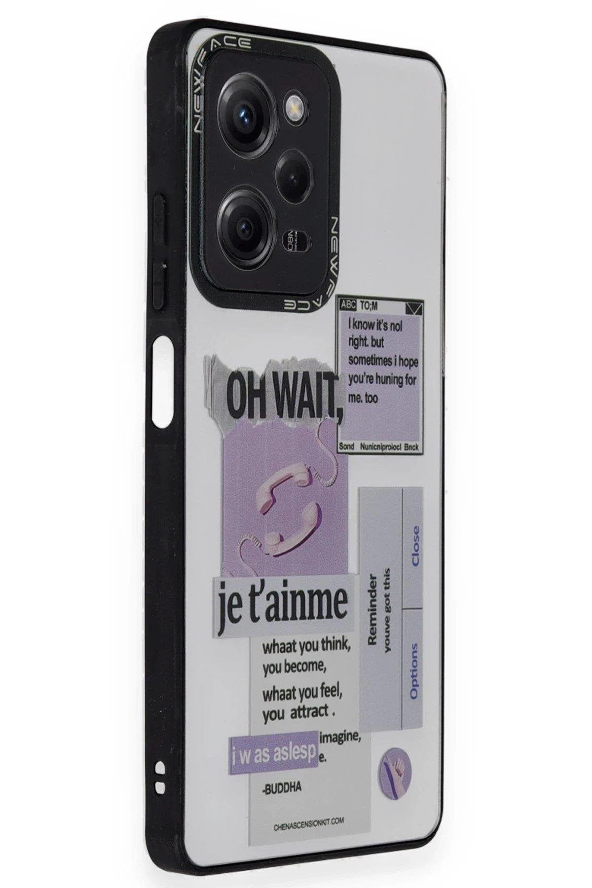 Newface Xiaomi Poco X5 Pro 5G Kılıf Mirror Desenli Kapak - Mirror - 4