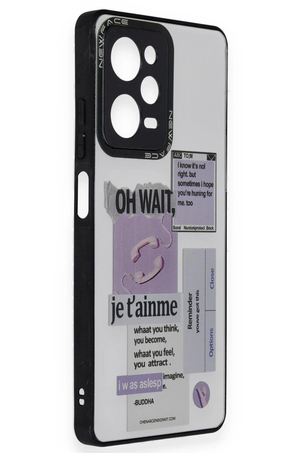 Newface Xiaomi Poco X5 Pro 5G Kılıf Mirror Desenli Kapak - Mirror - 4