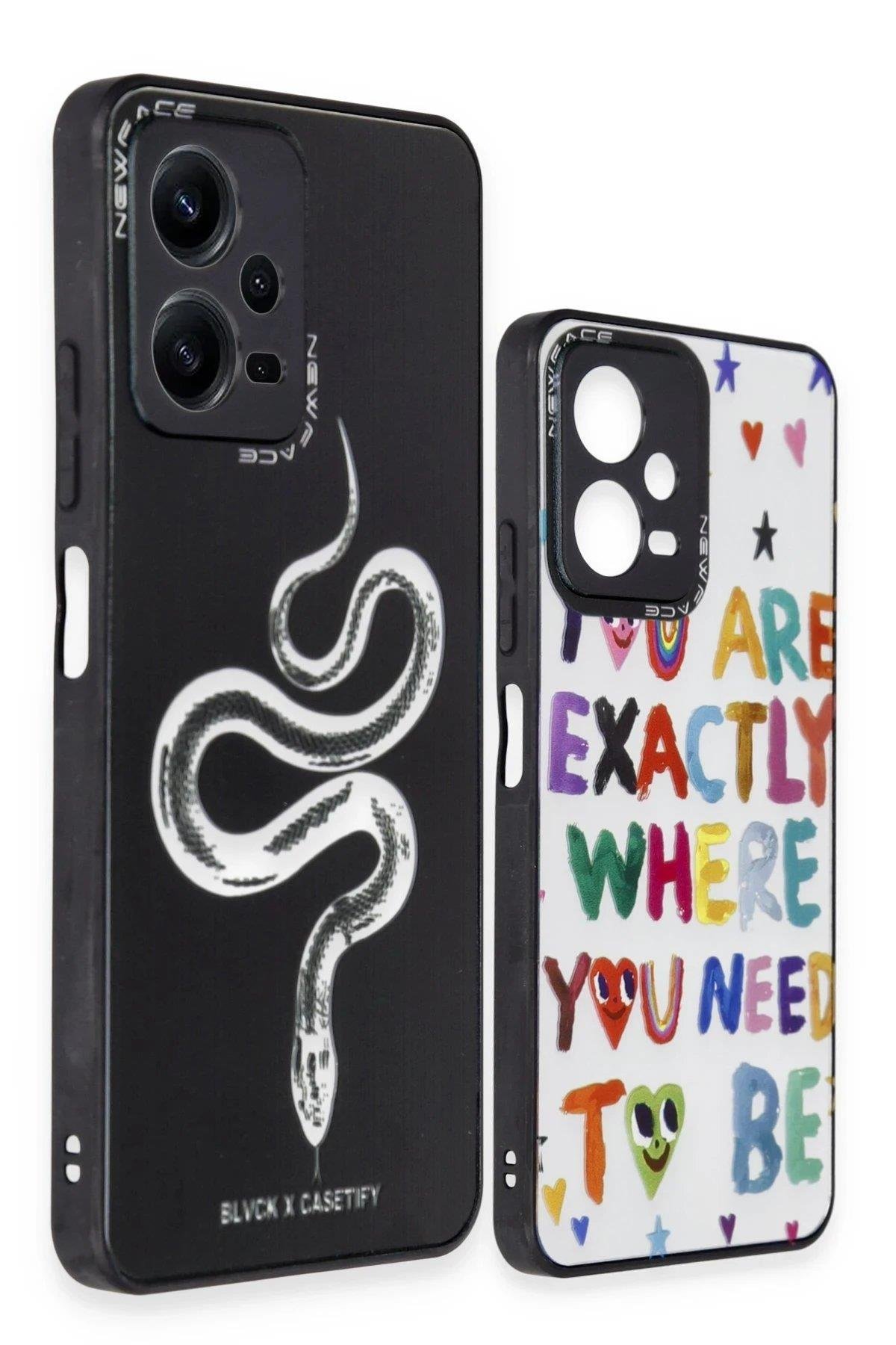 Newface Xiaomi Poco X5 Pro 5G Kılıf Mirror Desenli Kapak - Mirror - 4