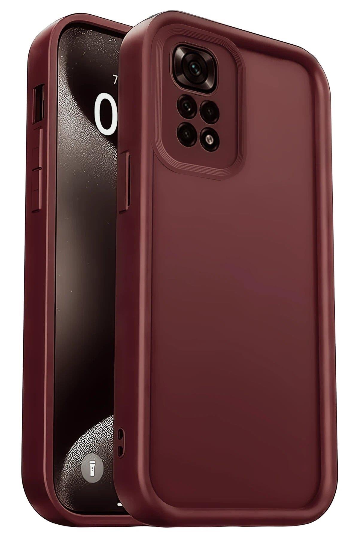 Newface Xiaomi Redmi 10 2022 Kılıf Viera Silikon - Bordo