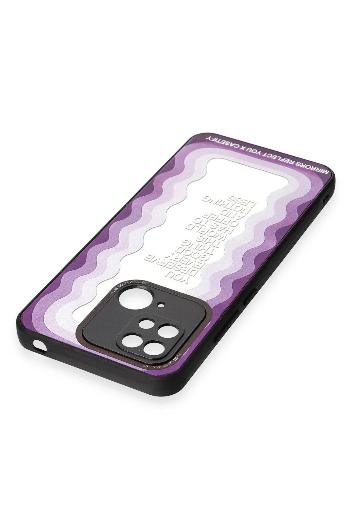 Newface Xiaomi Redmi 10C Kılıf Mirror Desenli Kapak - Mirror - 5