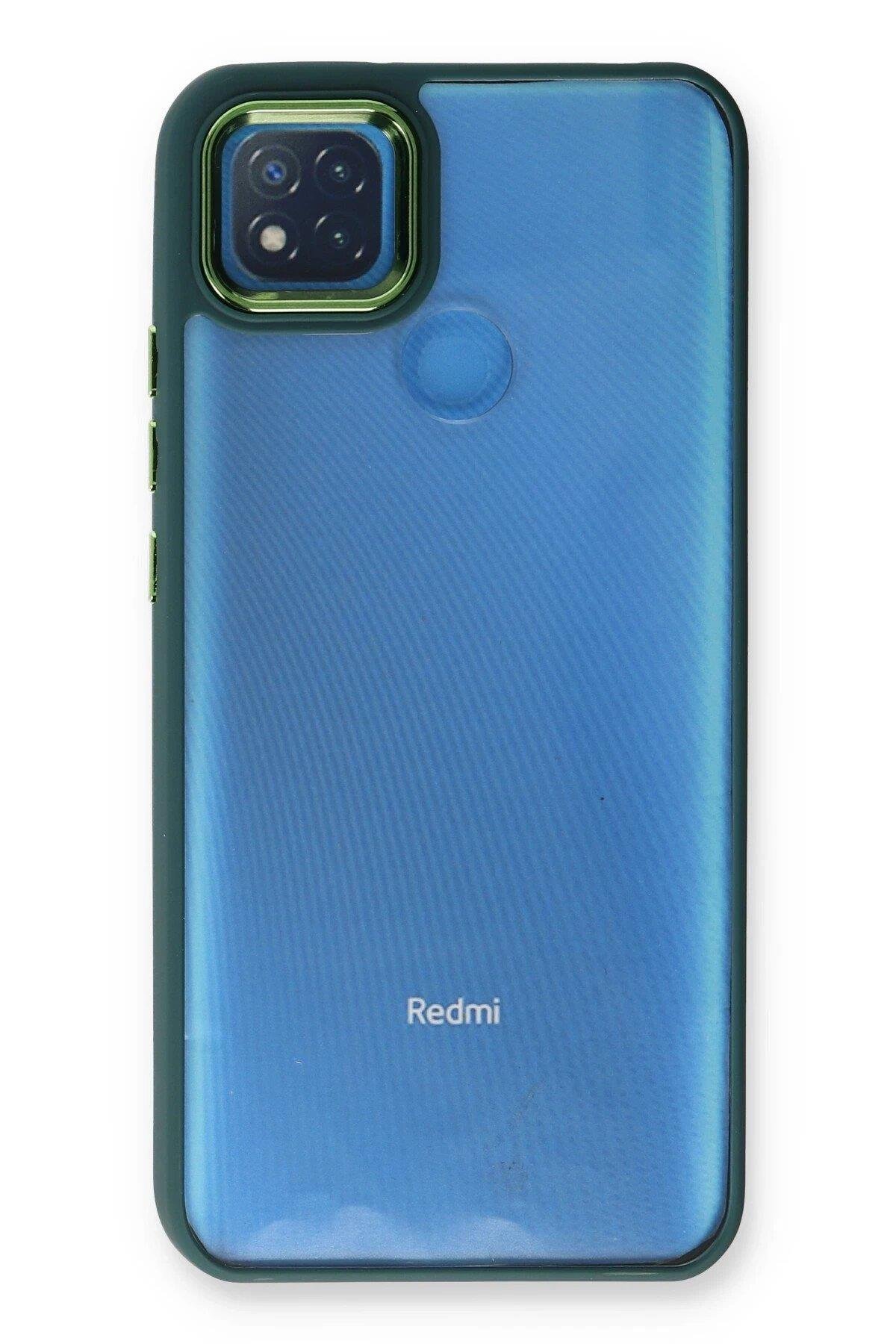 Newface Xiaomi Redmi 9C Kılıf Dora Kapak - Haki Yeşil