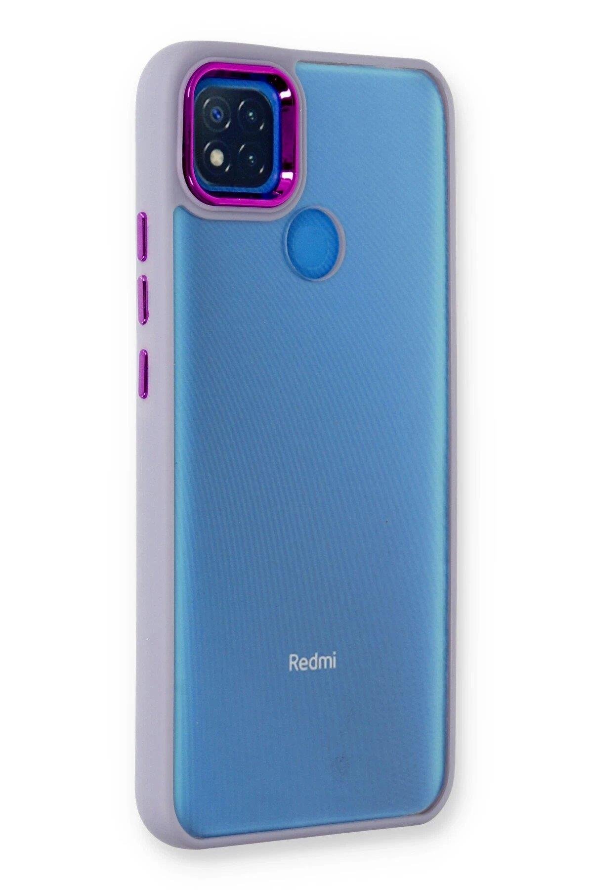 Newface Xiaomi Redmi 9C Kılıf Dora Kapak - Lila
