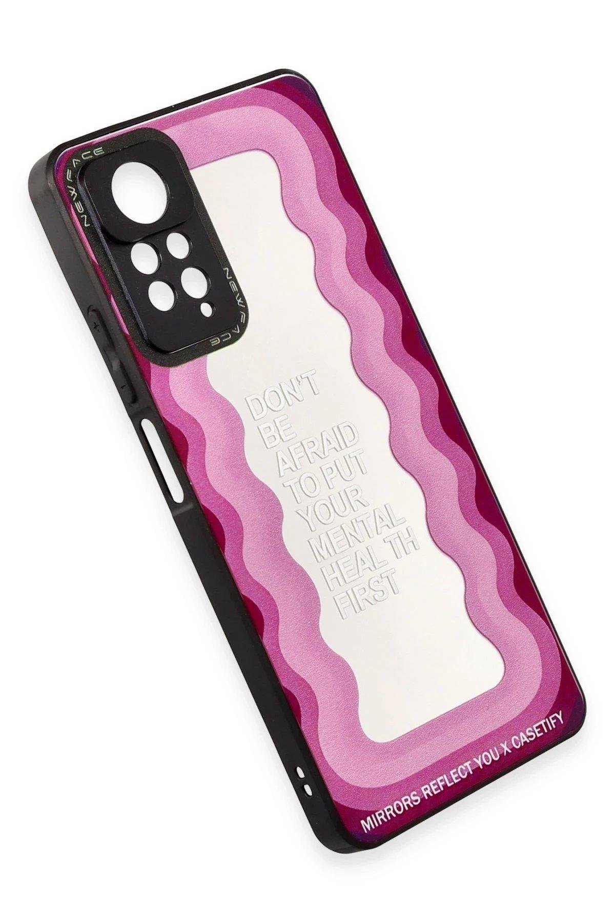 Newface Xiaomi Redmi Note 11 Pro Kılıf Mirror Desenli Kapak - Mirror - 11