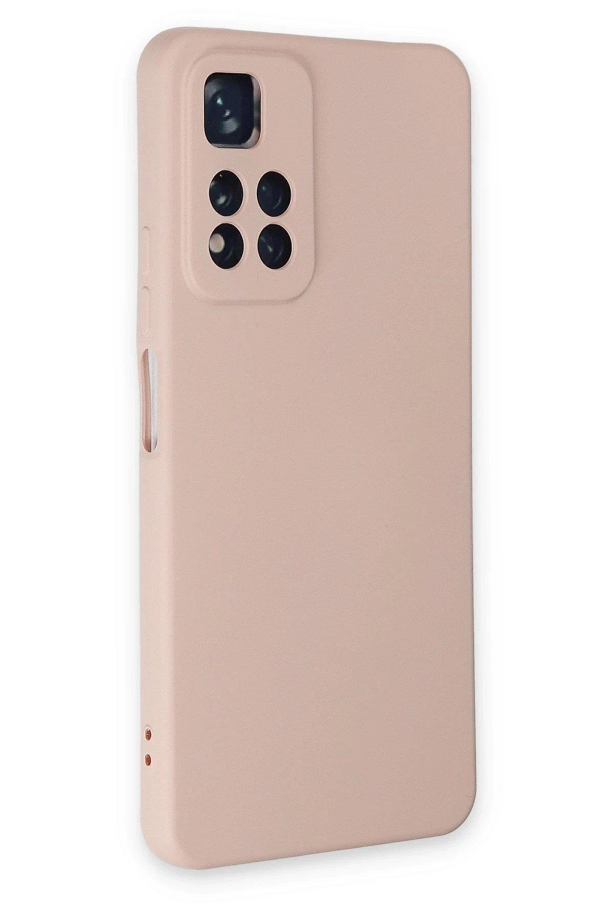 Newface Xiaomi Redmi Note 11 Pro Plus 5G Kılıf Nano içi Kadife Silikon - Pudra