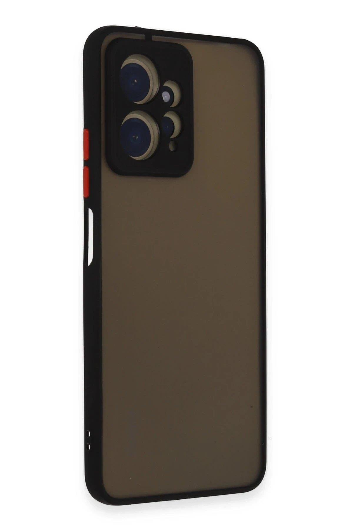 Newface Xiaomi Redmi Note 12 4G Kılıf Montreal Silikon Kapak - Siyah