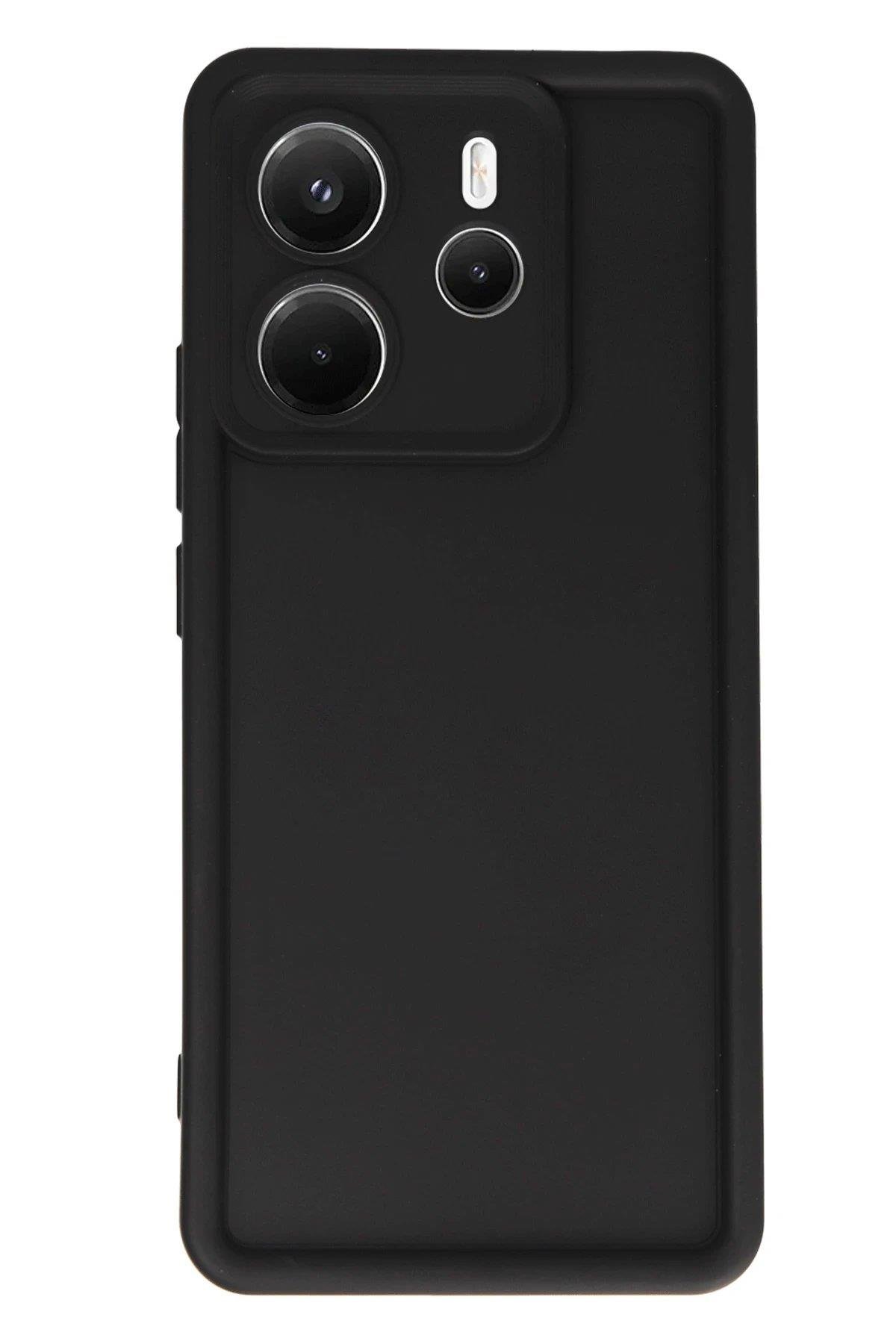 Newface Xiaomi Redmi Note 14 4G Kılıf Viera Silikon - Siyah