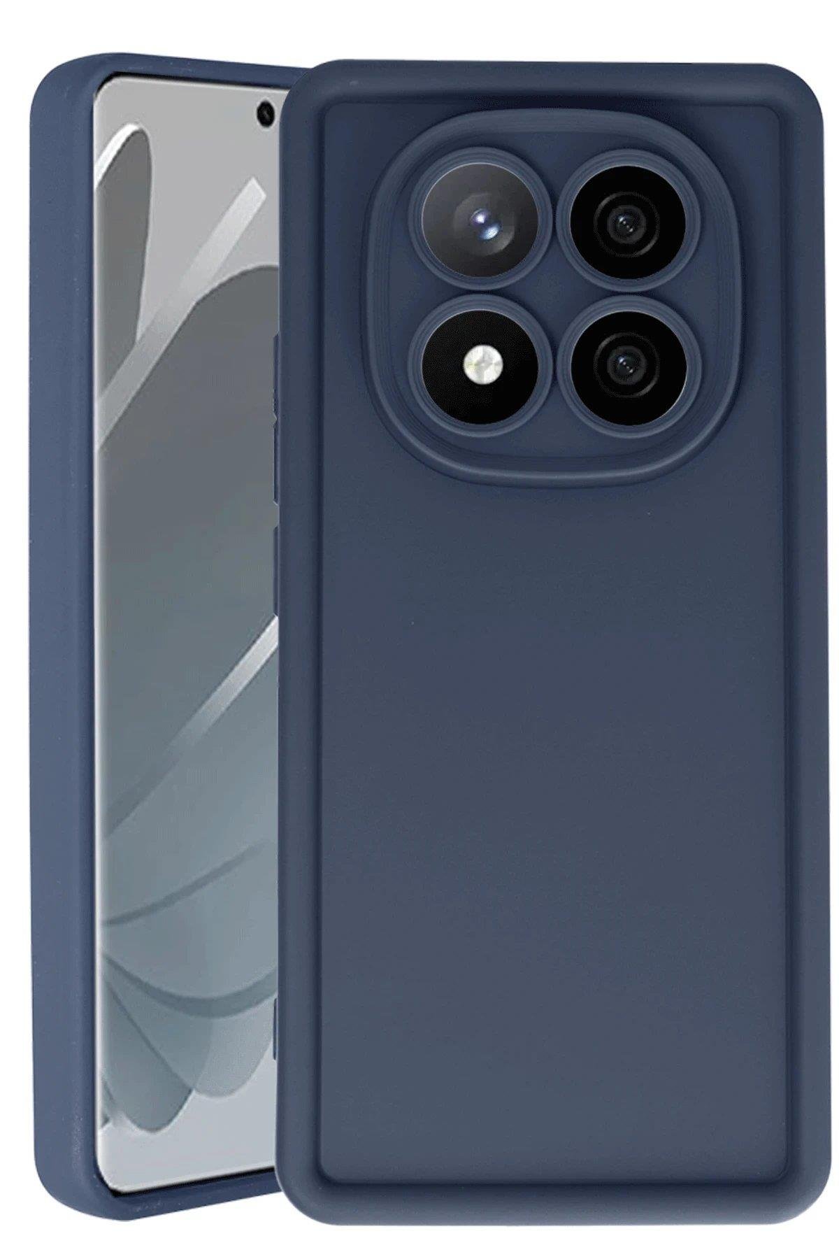 Newface Xiaomi Redmi Note 14 Pro 4G Kılıf Viera Silikon - Lacivert