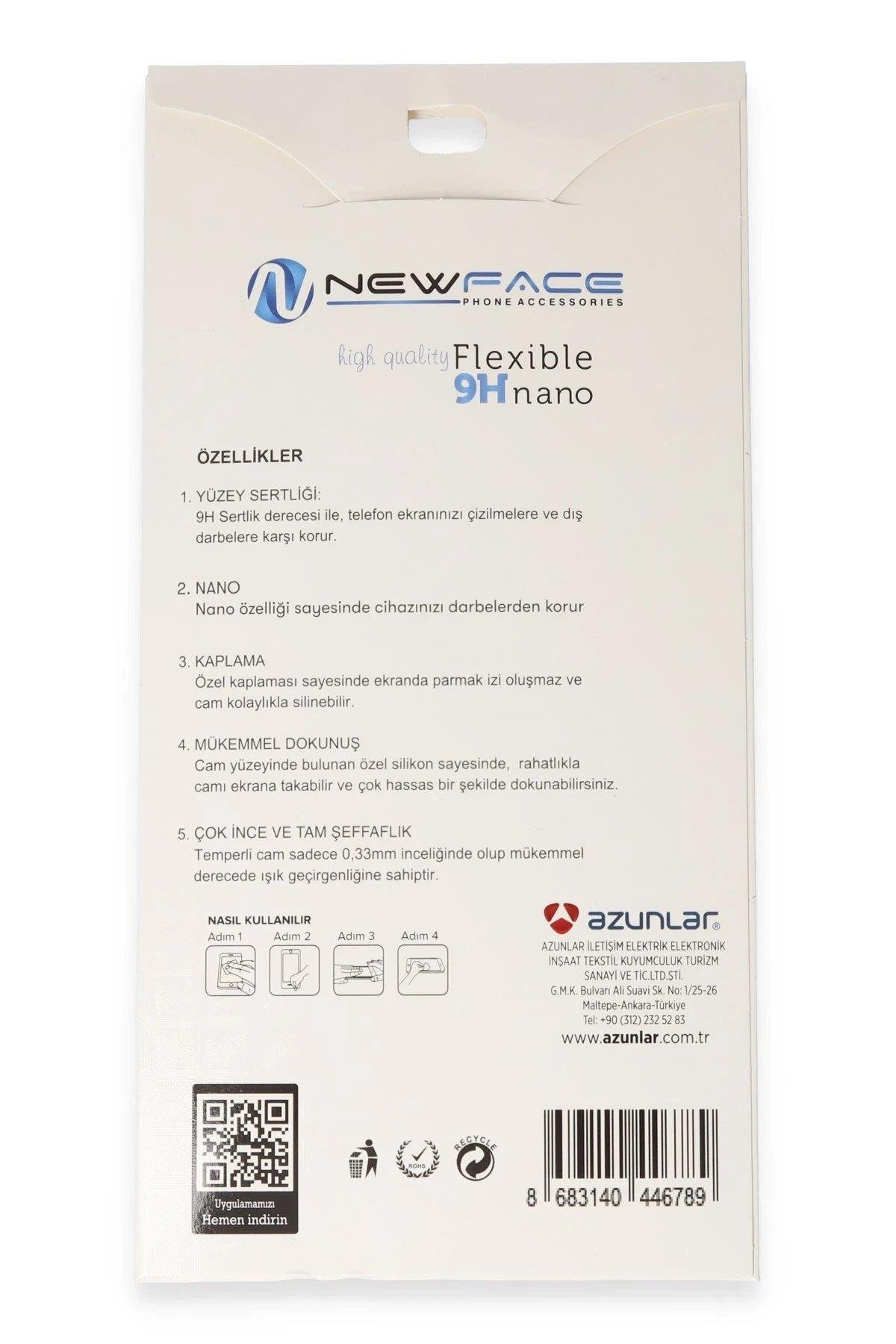 Newface Xiaomi Redmi Note 8 Pro 6D Antistatik Mat Seramik Hayalet Nano Ekran Koruyucu