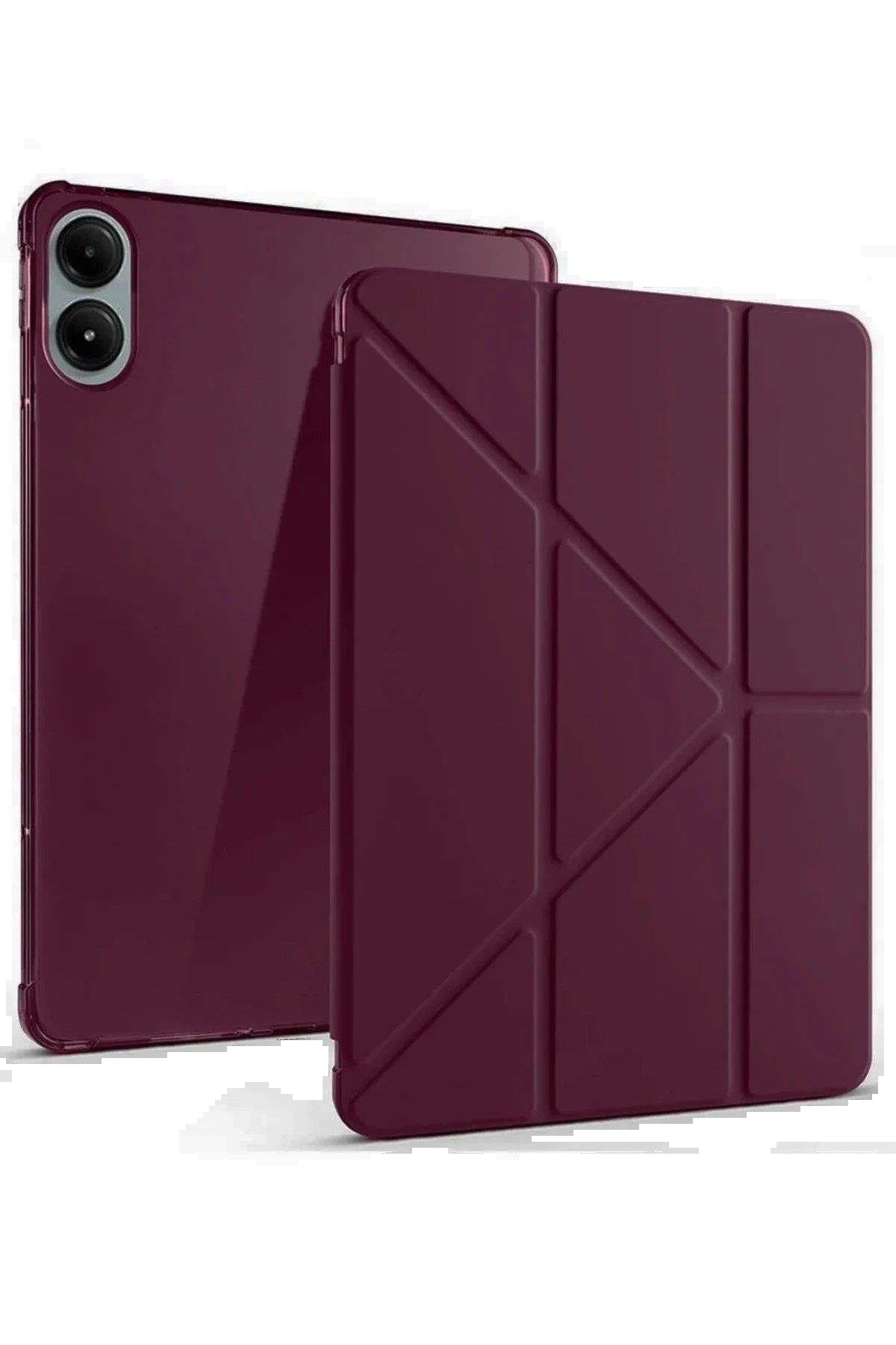 Newface Xiaomi Redmi Pad Pro 12.1 Kılıf Kalemlikli Mars Tablet Kılıfı - Mor