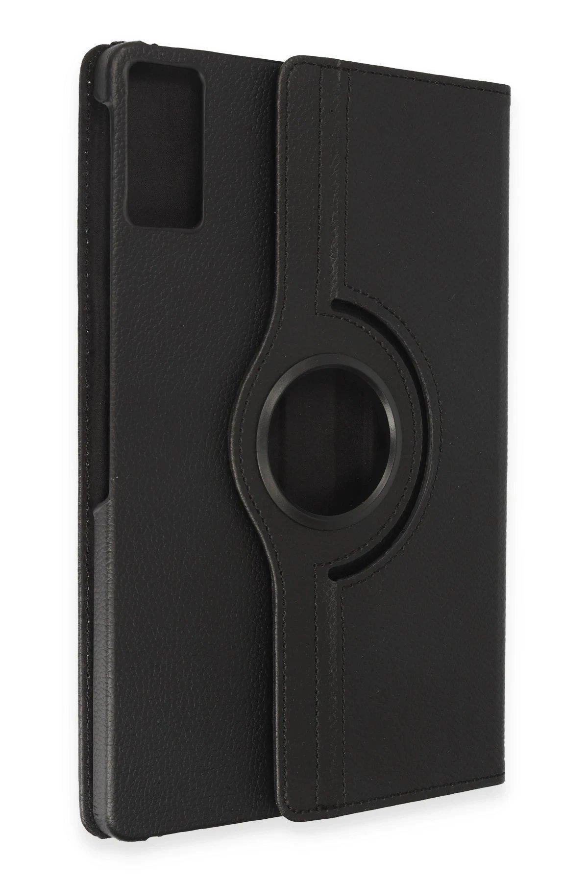 Newface Xiaomi Redmi Pad SE Kılıf 360 Tablet Deri Kılıf - Siyah