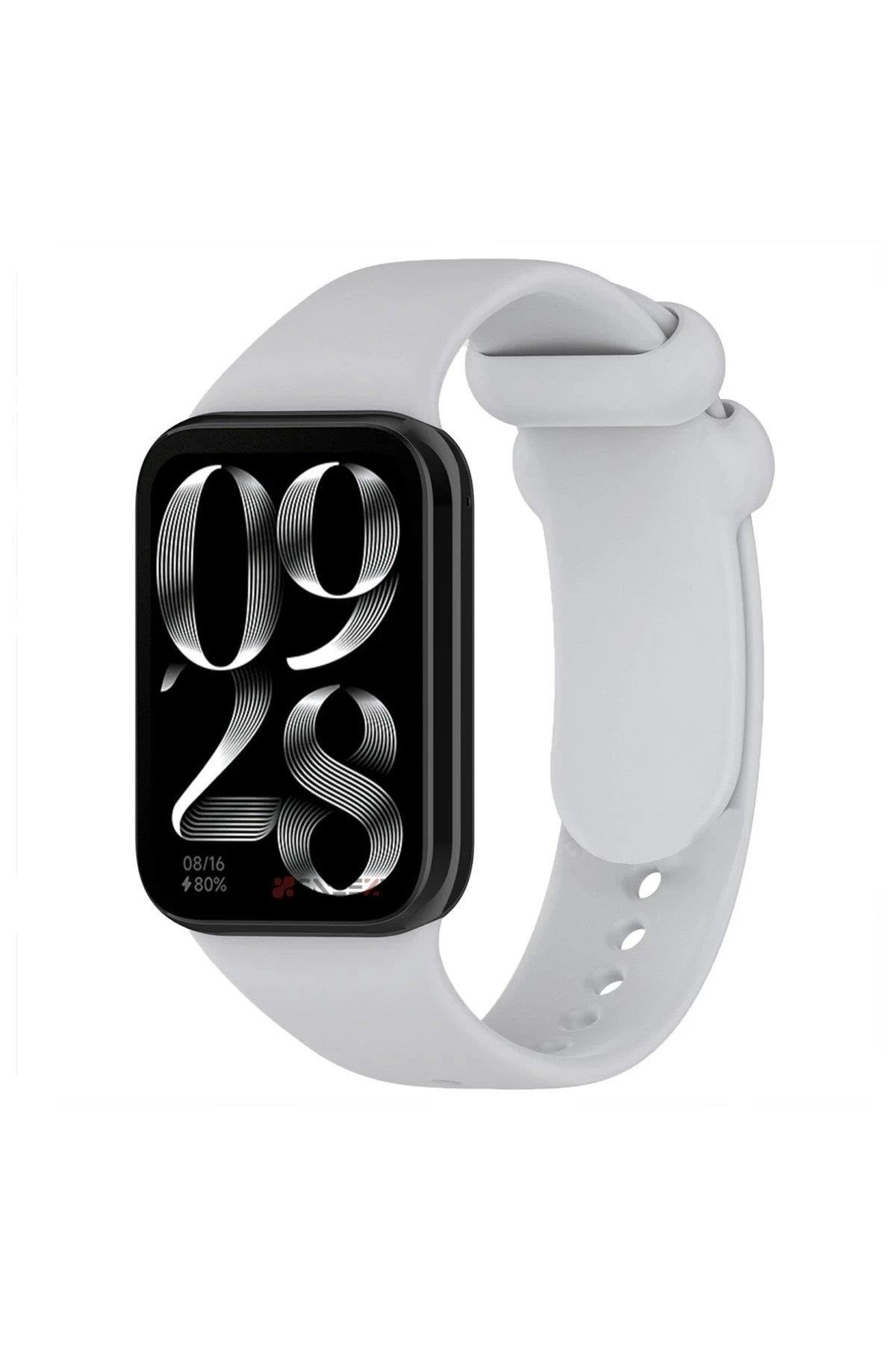 Newface Xiaomi Smart Band 8 Pro Klasik Kordon - Açık Gri