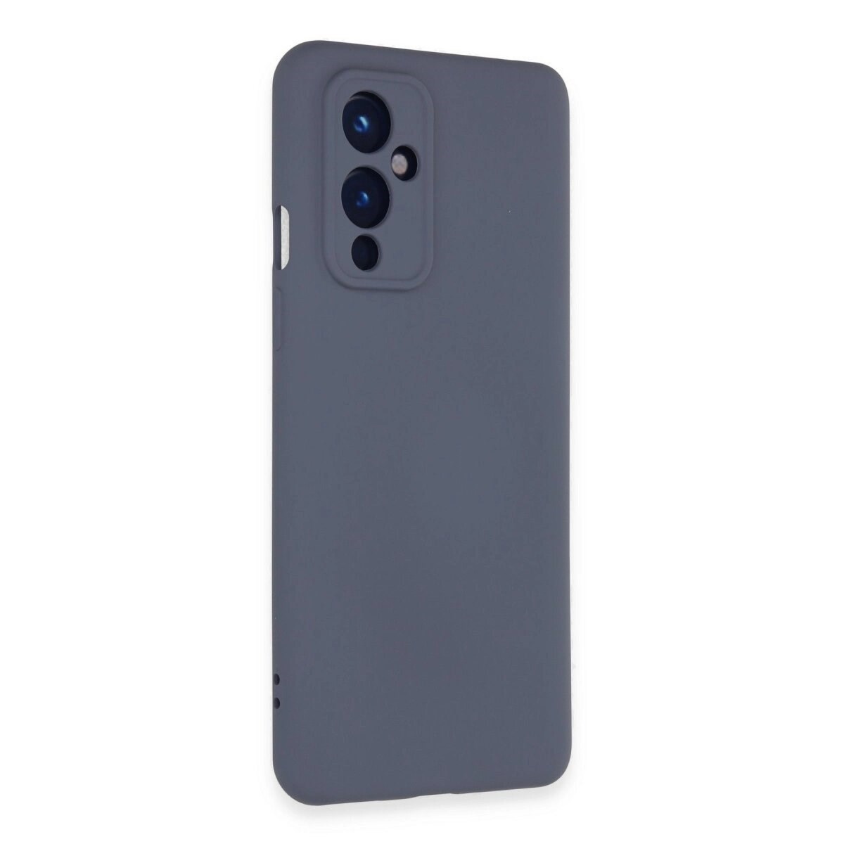 One Plus 9 Kılıf Nano İçi Kadife Silikon - Gri