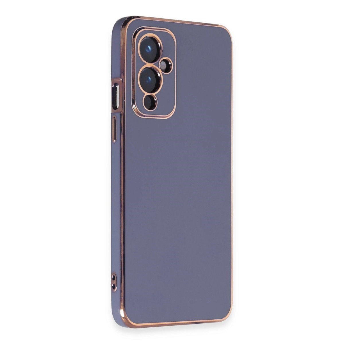 One Plus 9 Kılıf Volet Silikon - Mavi