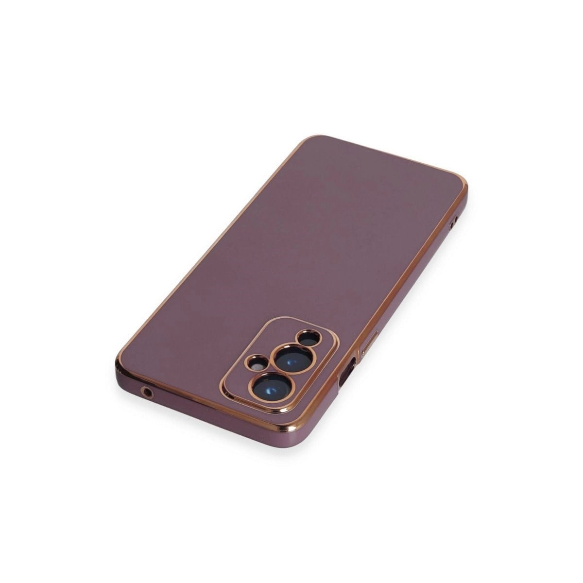 One Plus 9 Kılıf Volet Silikon - Mor