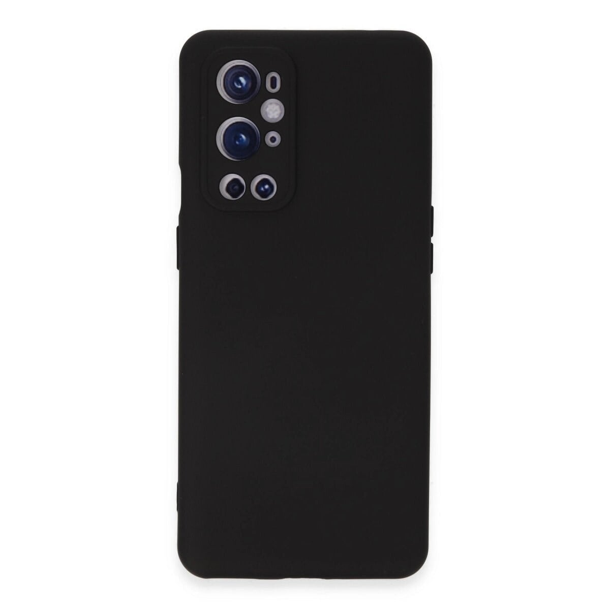 One Plus 9 Pro Kılıf Nano İçi Kadife Silikon - Siyah
