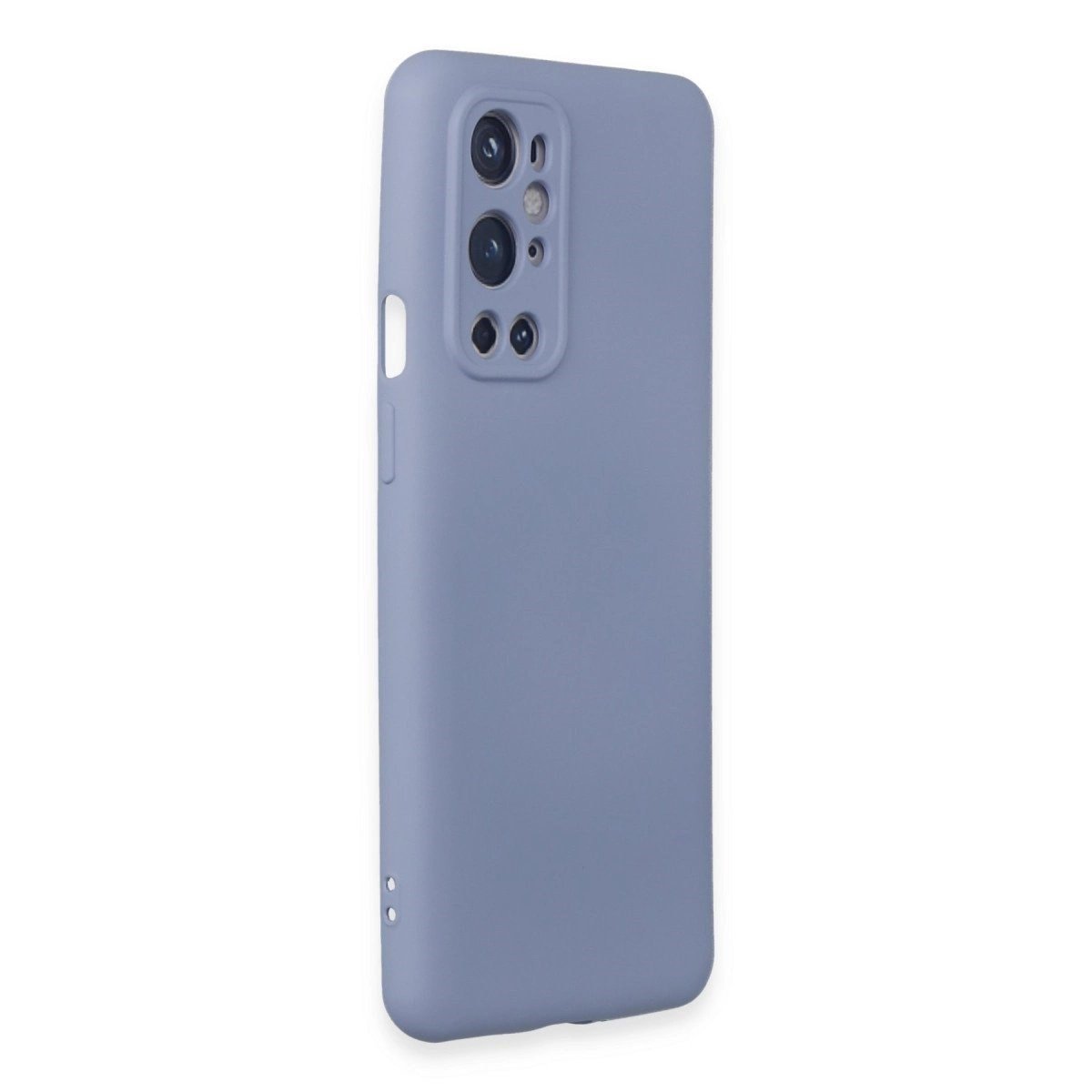One Plus 9 Pro Kılıf Nano İçi Kadife Silikon - Mor
