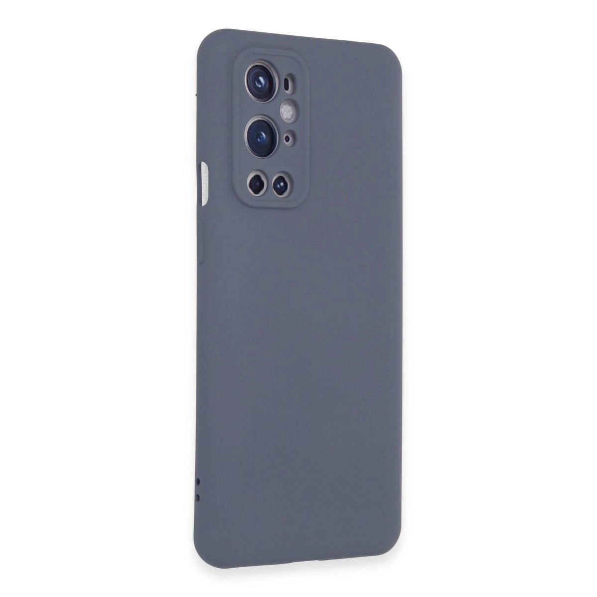 One Plus 9 Pro Kılıf Nano İçi Kadife Silikon - Gri