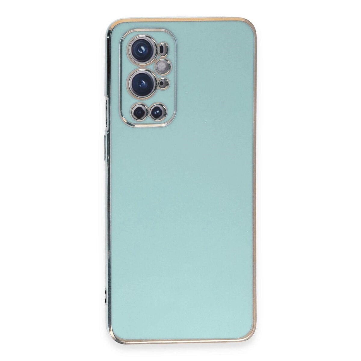 One Plus 9 Pro Kılıf Volet Silikon - Açık Yeşil