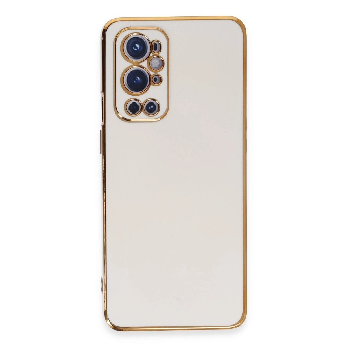 One Plus 9 Pro Kılıf Volet Silikon - Beyaz