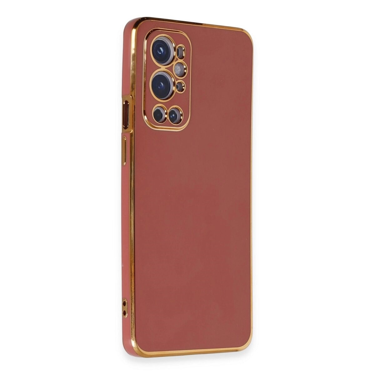 One Plus 9 Pro Kılıf Volet Silikon - Kırmızı