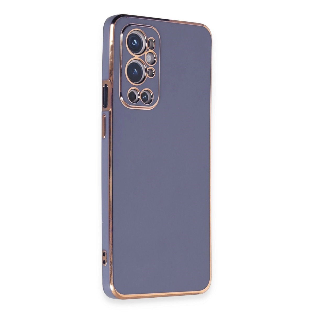 One Plus 9 Pro Kılıf Volet Silikon - Mavi