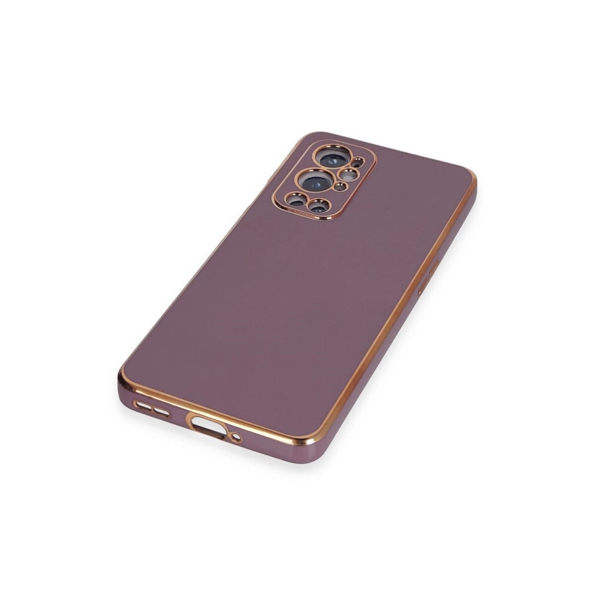 One Plus 9 Pro Kılıf Volet Silikon - Mor