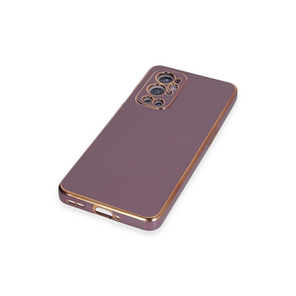 One Plus 9 Pro Kılıf Volet Silikon - Mor