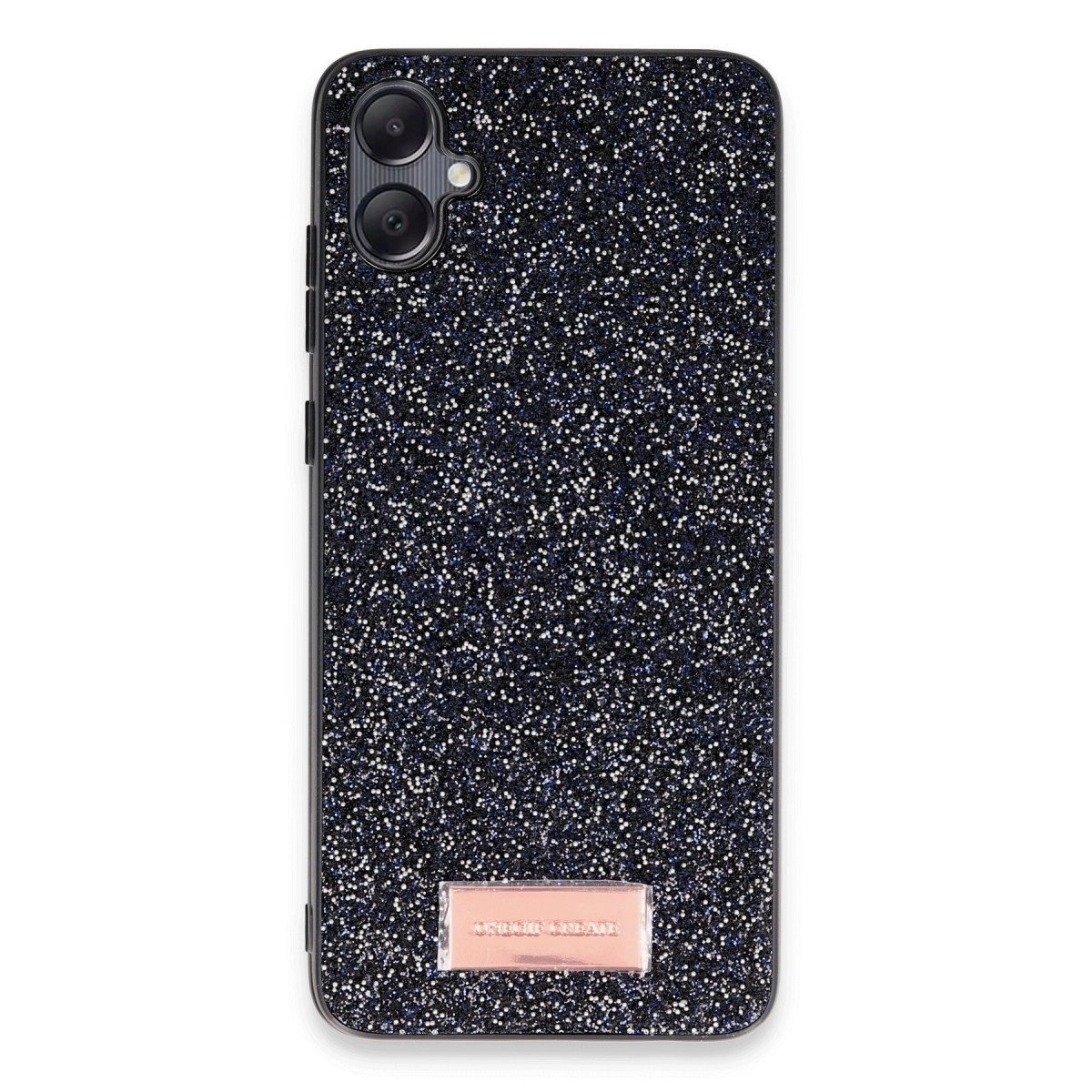 Onegif Samsung Galaxy A05 Bright Simli Kapak - Siyah