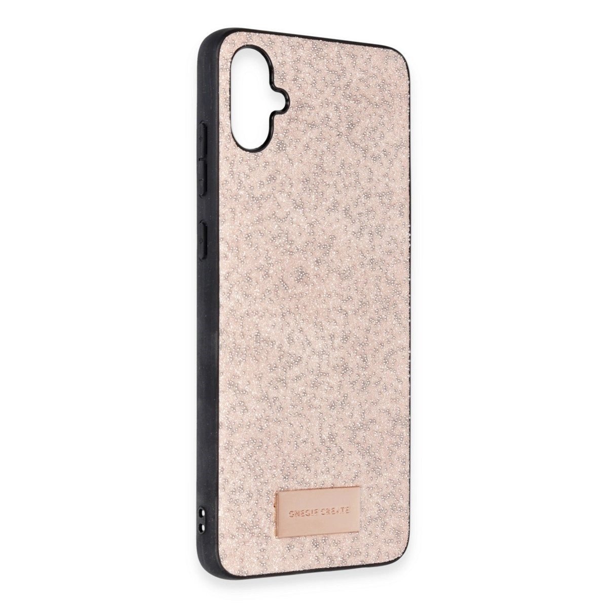 Onegif Samsung Galaxy A05 Bright Simli Kapak - Pembe