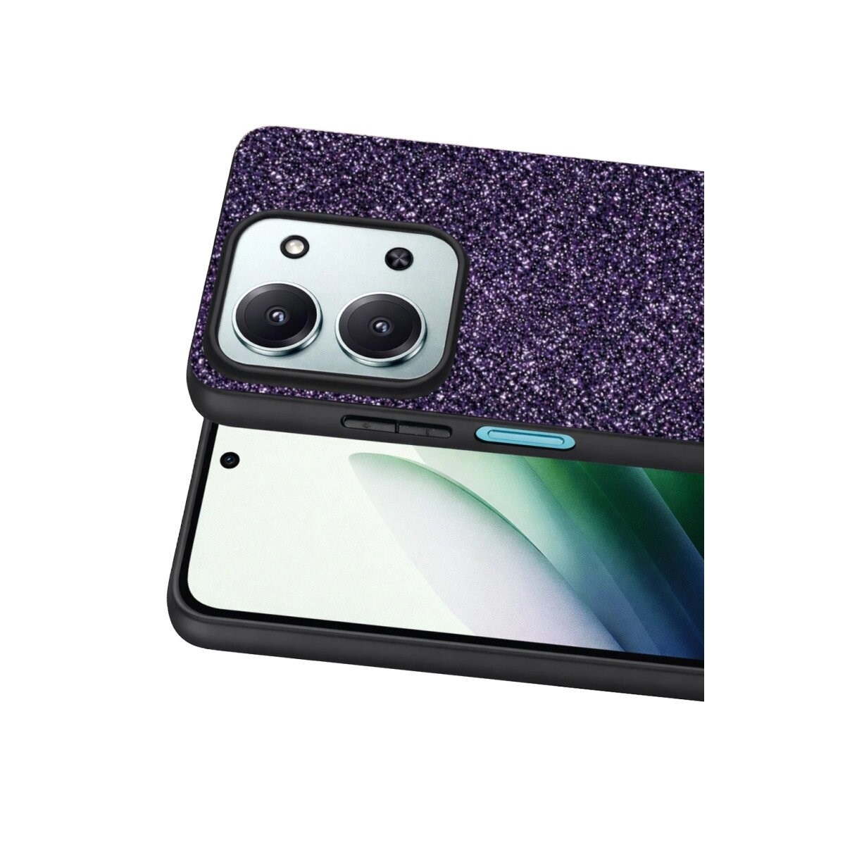 Onegif Xiaomi Redmi 15c 4g Bright Simli Kapak - Derin Mor
