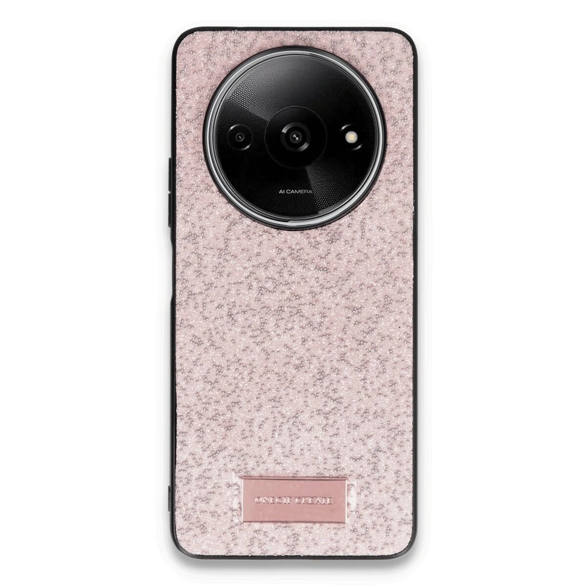 Onegif Xiaomi Redmi A3 4g Bright Simli Kapak - Pembe