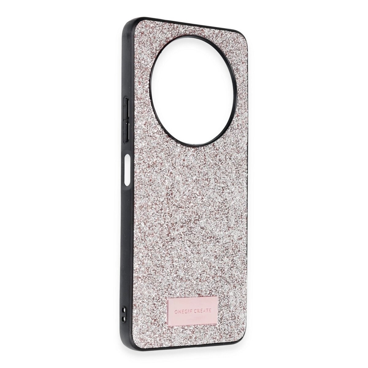Onegif Xiaomi Redmi A3 4g Bright Simli Kapak - Gold