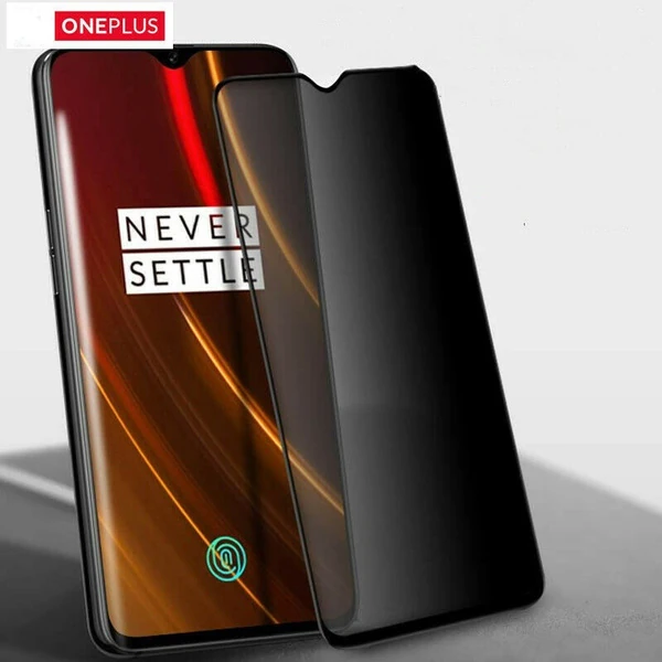 Oneplus 7 3D Full Privacy Gizlilik Tempered Cam Ekran Koruyucu-(1903)
