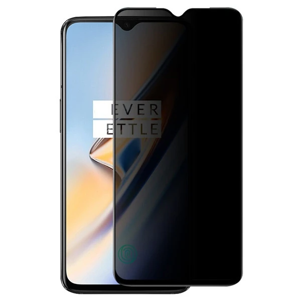 Oneplus 7 3D Full Privacy Gizlilik Tempered Cam Ekran Koruyucu-(1903)